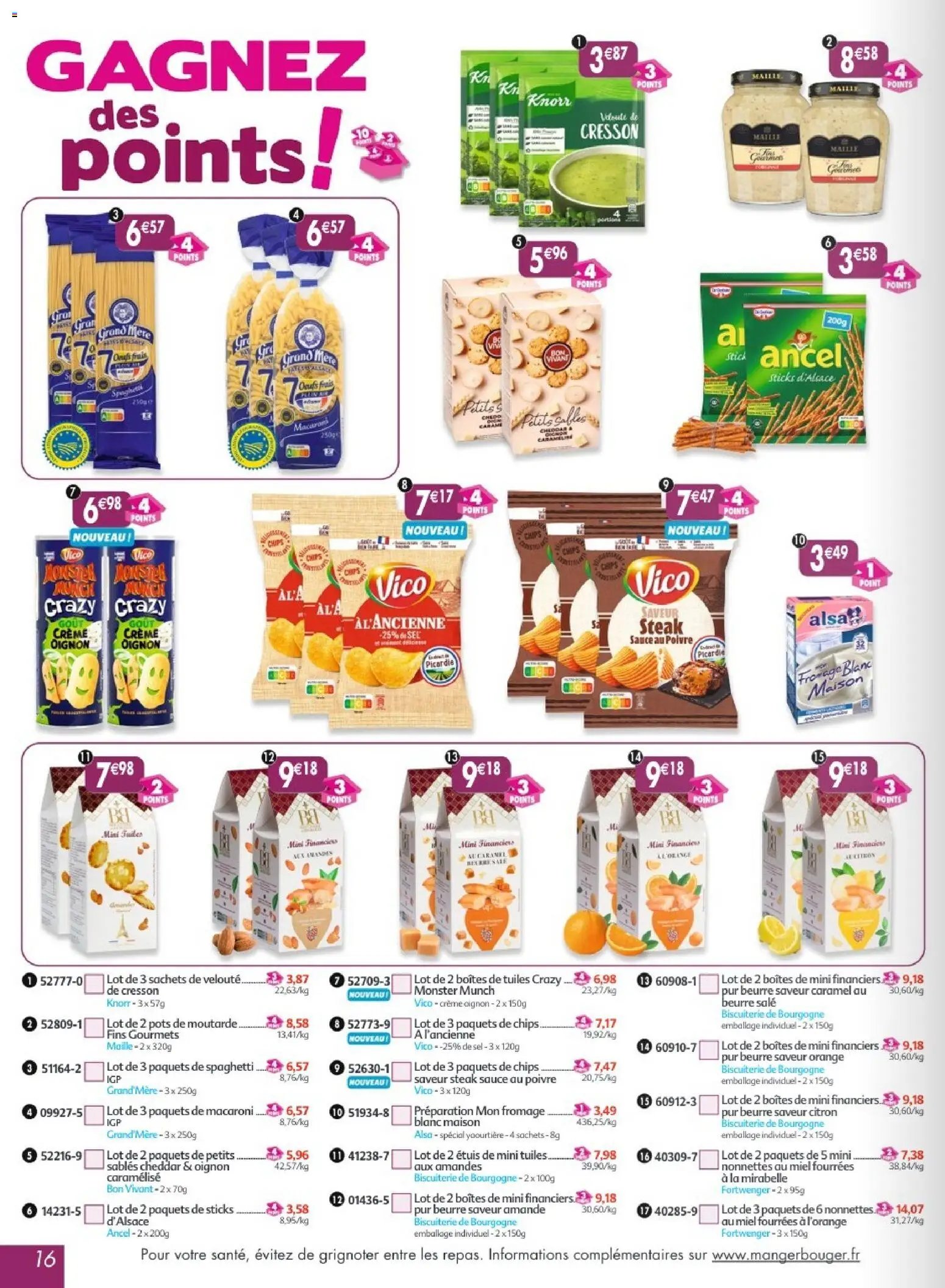 Maximo catalogue à partir du 27/04/2026 Maximo catalogue epicerie