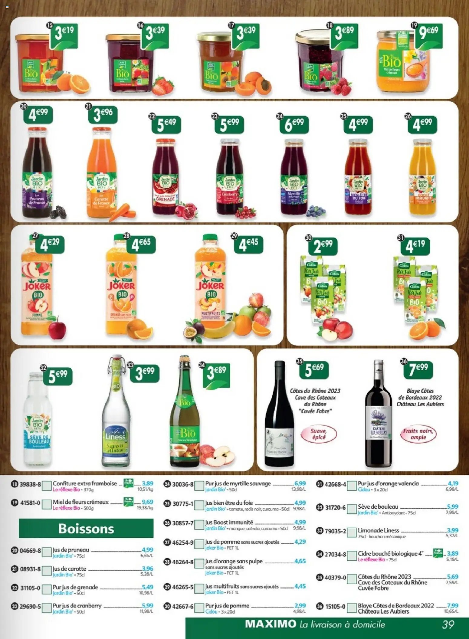 Maximo catalogue à partir du 27/04/2026 Maximo catalogue epicerie (2026-04-27 - 2026-05-24)