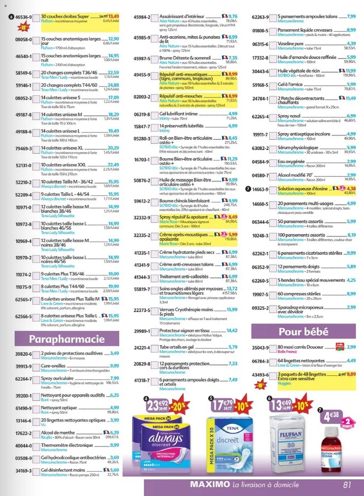 Maximo catalogue à partir du 27/04/2026 Maximo catalogue epicerie (2026-04-27 - 2026-05-24)