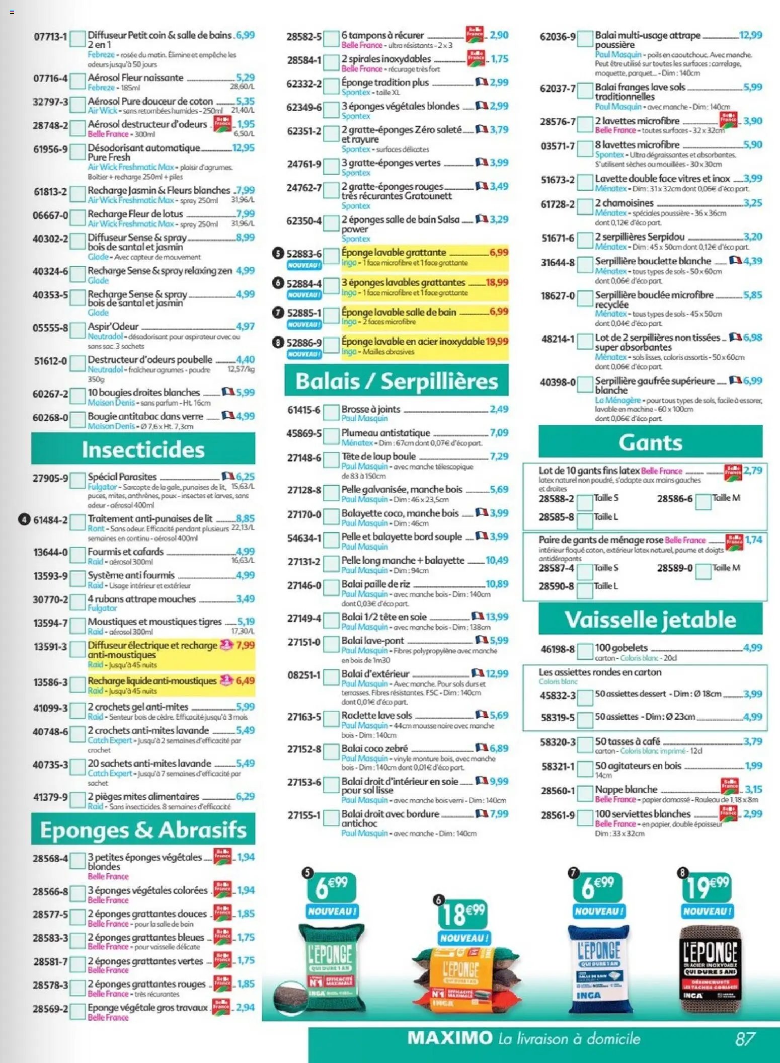 Maximo catalogue à partir du 27/04/2026 Maximo catalogue epicerie (2026-04-27 - 2026-05-24)