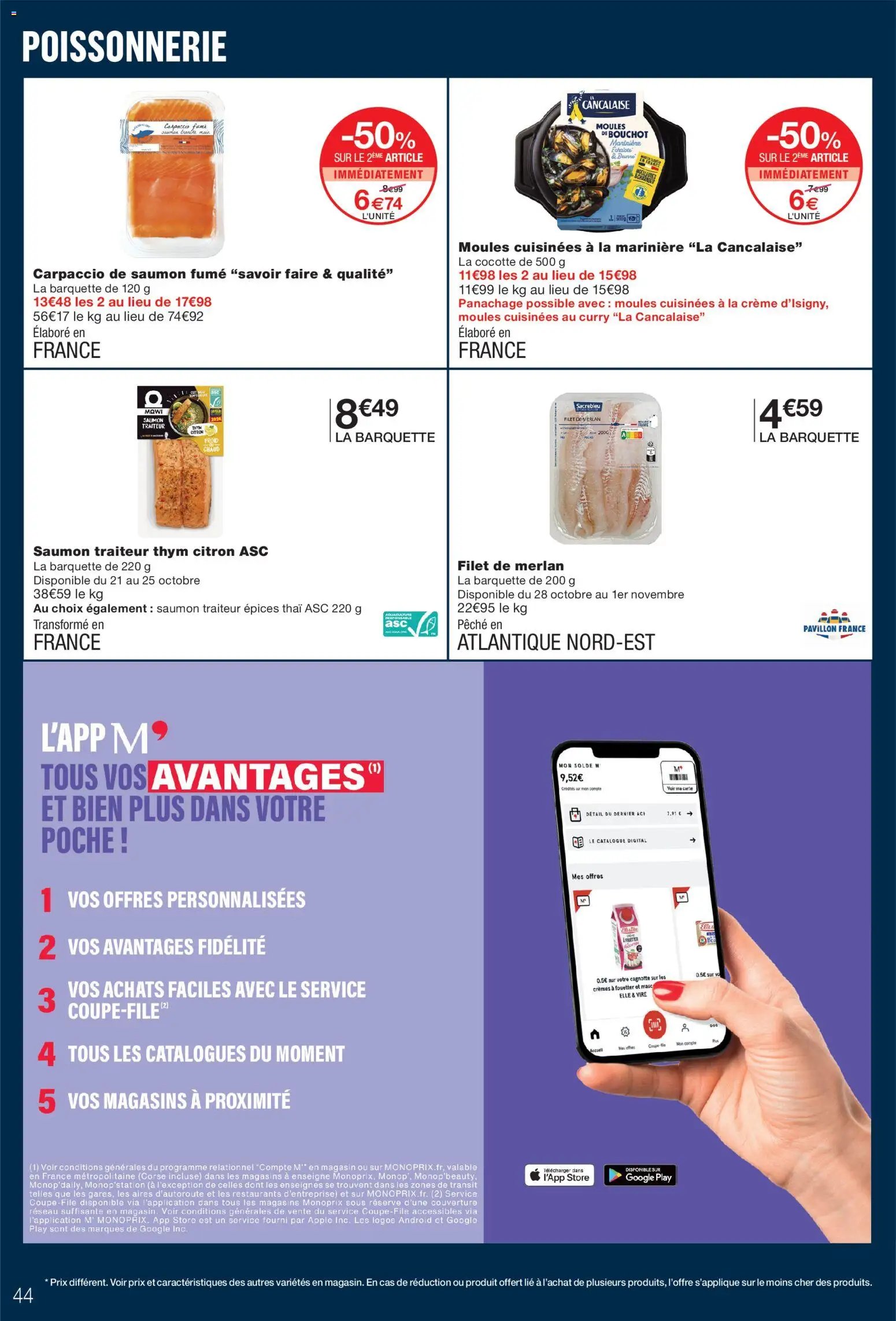 Monoprix catalogue 20/10/2026 - nouveau prospectus