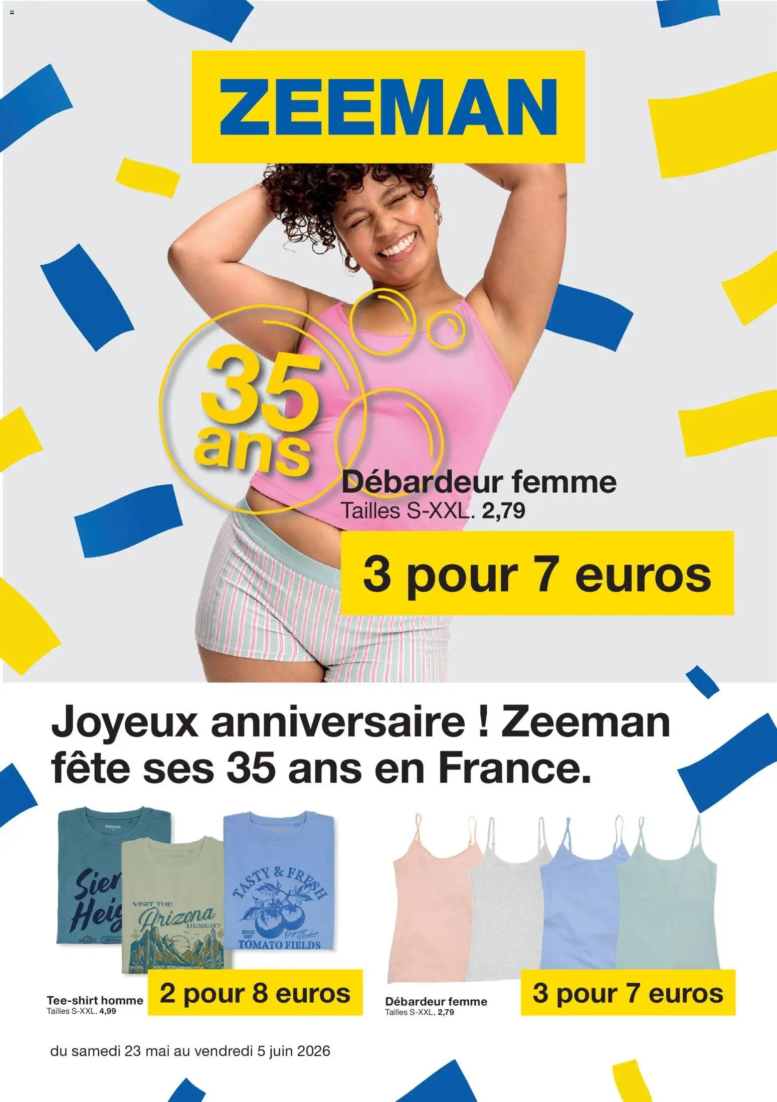 Zeeman catalogue à partir du 23/05/2026 Zeeman catalogue