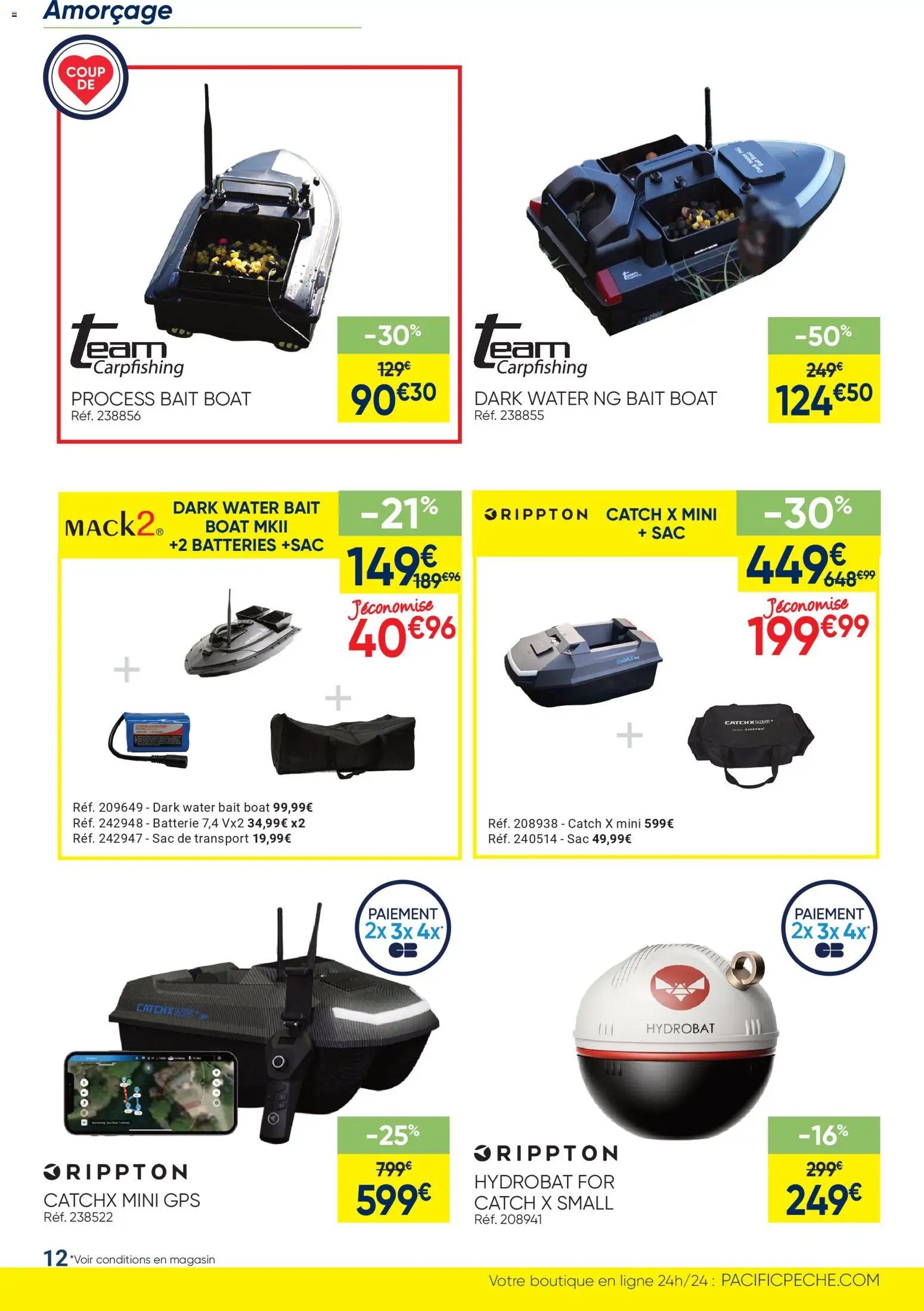 Pacific Pêche catalogue à partir du 18/03/2026 Pacific Pêche catalogue
