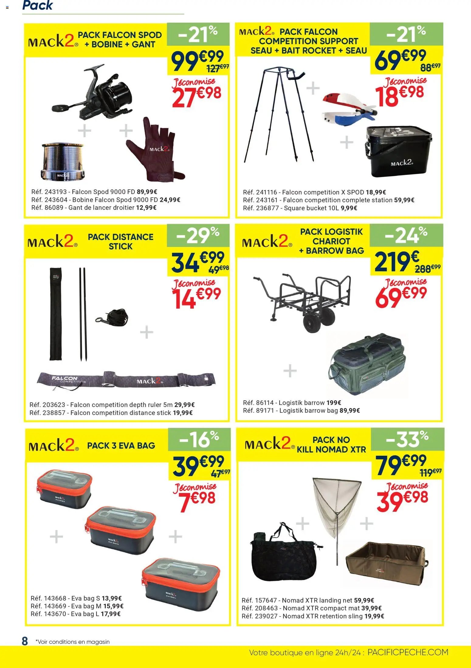 Pacific Pêche catalogue à partir du 18/03/2026 Pacific Pêche catalogue