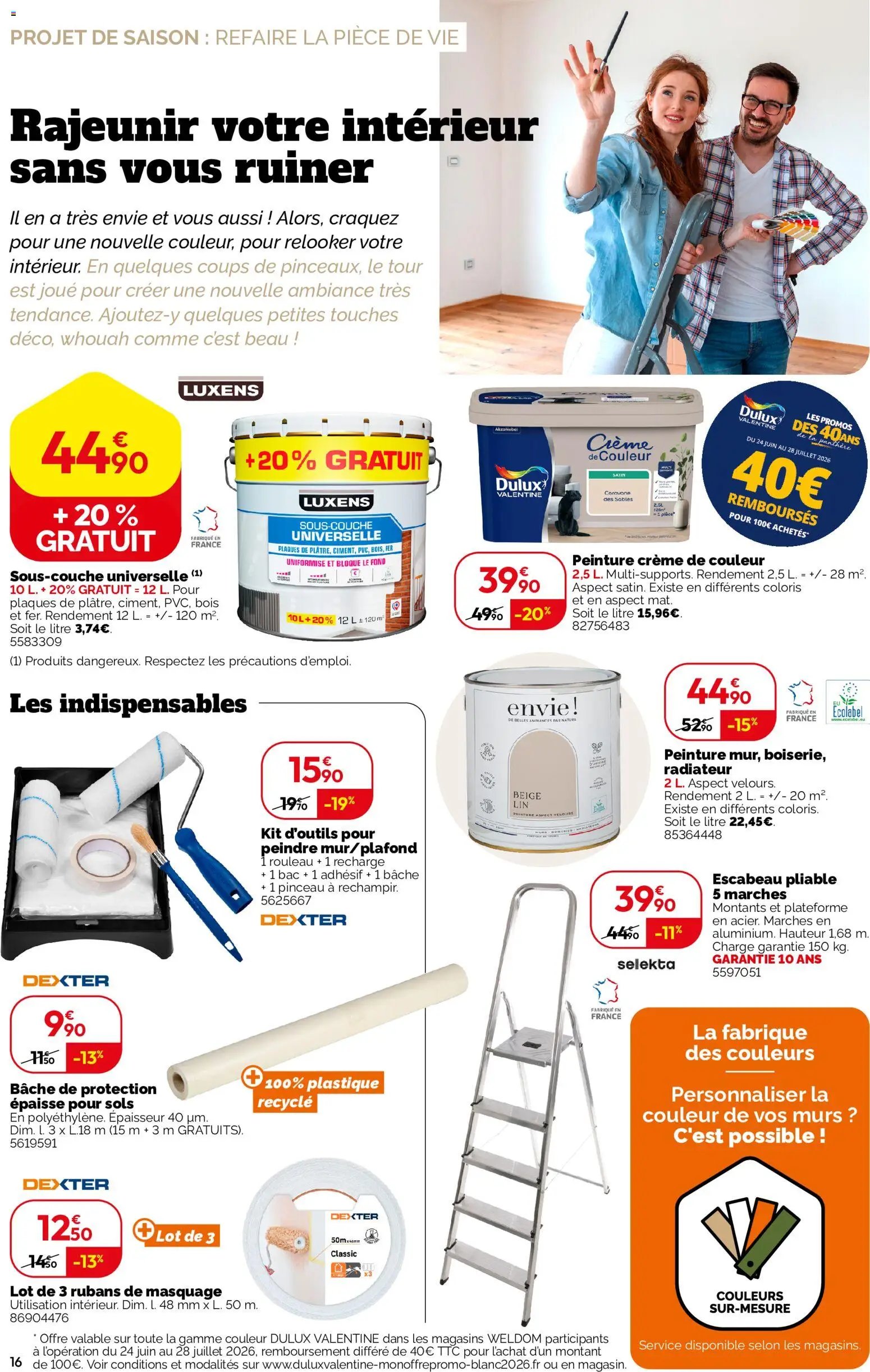 Weldom catalogue à partir du 23/06/2026 Weldom catalogue