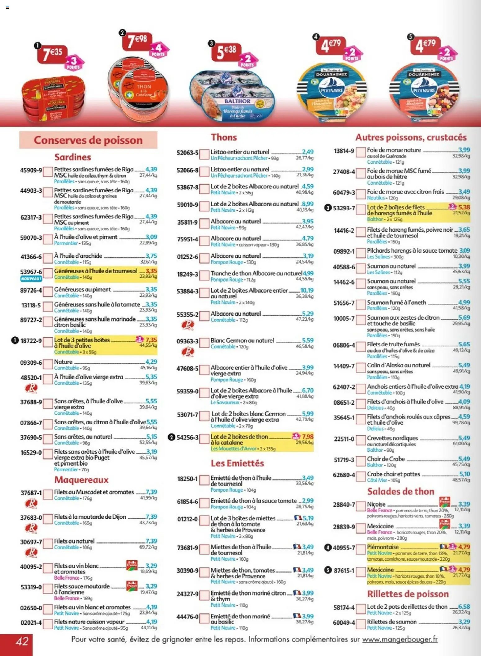 Maximo catalogue à partir du 22/06/2026 Maximo catalogue epicerie