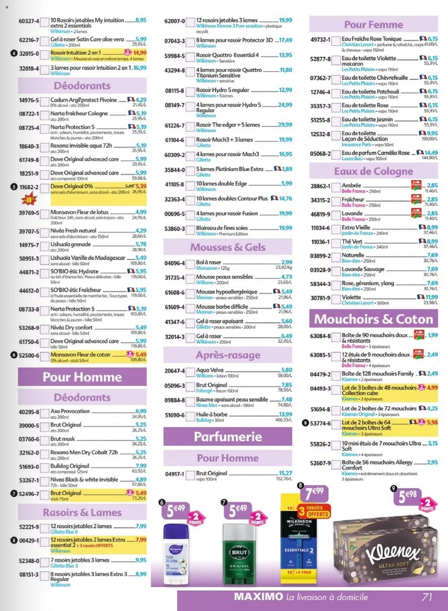 Maximo catalogue à partir du 22/06/2026 Maximo catalogue epicerie