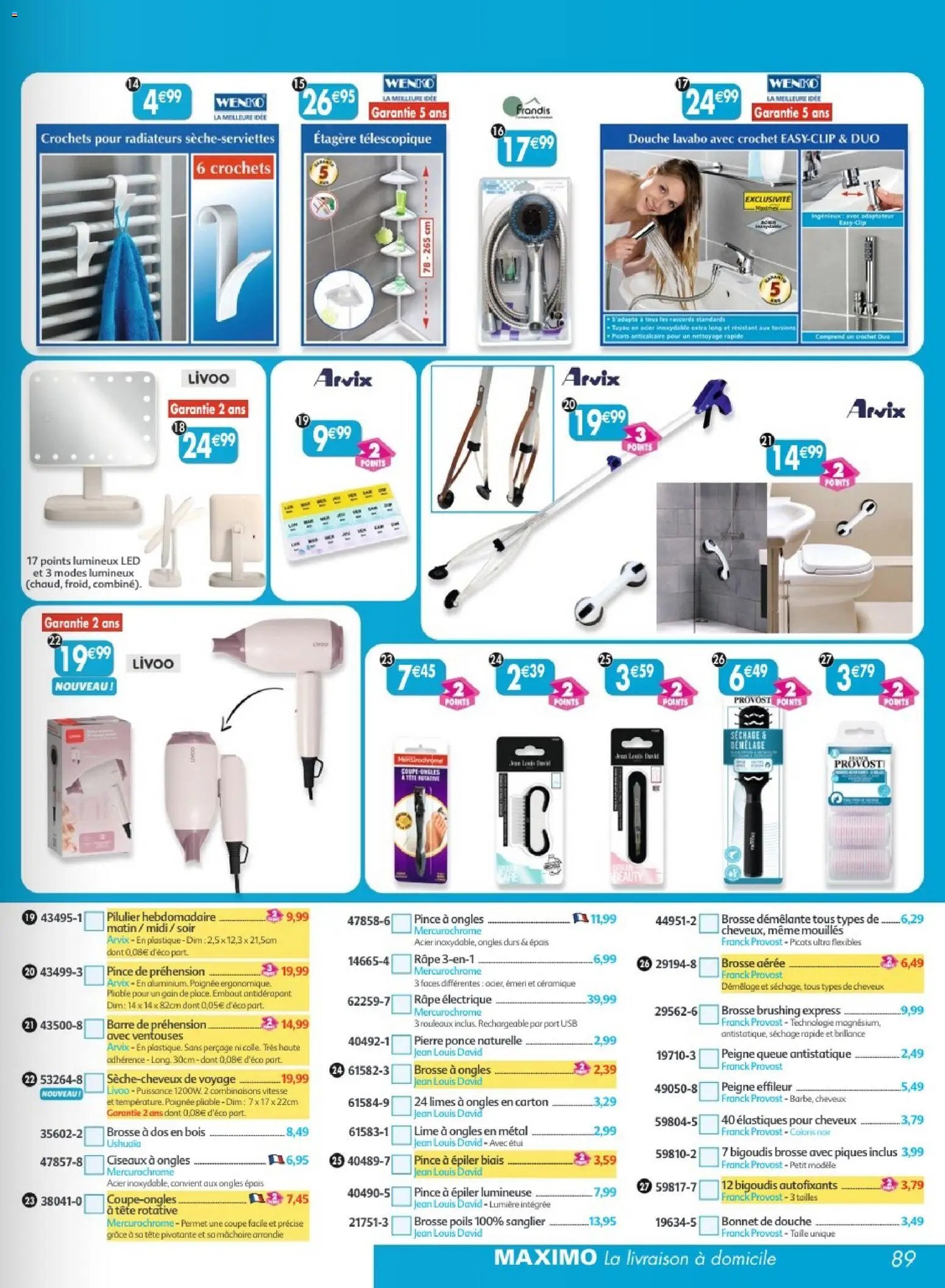 Maximo catalogue à partir du 22/06/2026 Maximo catalogue epicerie