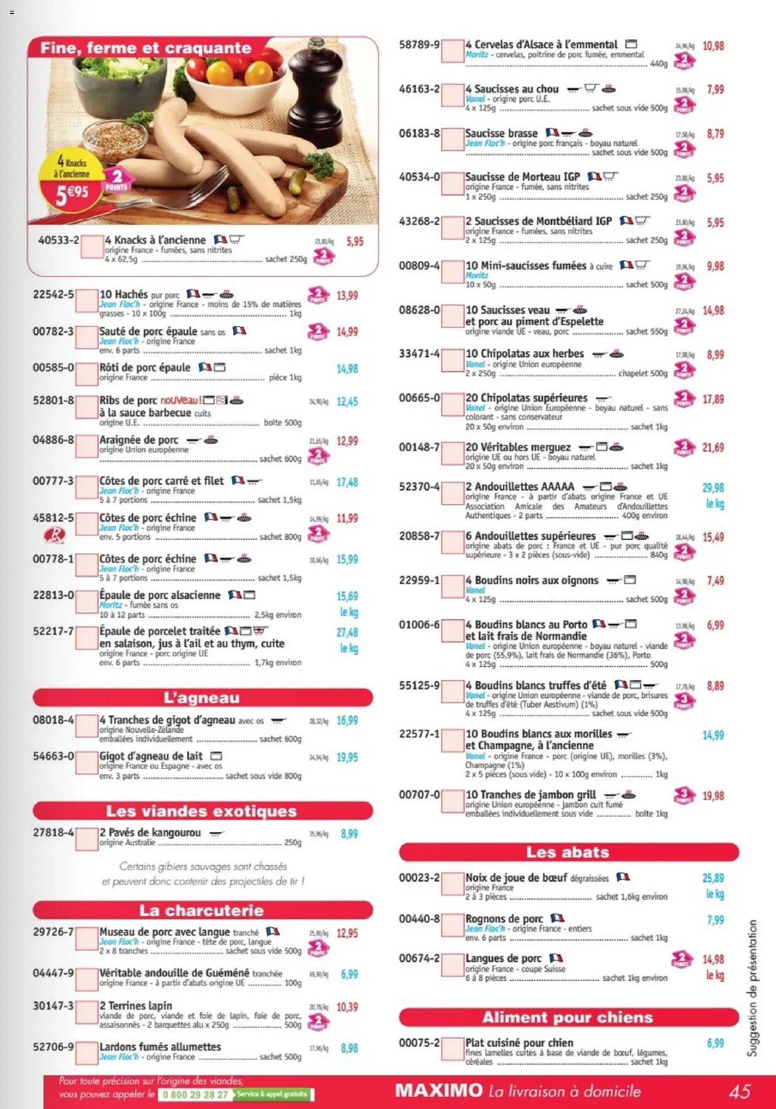 Maximo catalogue à partir du 22/05/2026 Maximo catalogue (2026-05-22 - 2026-06-18)