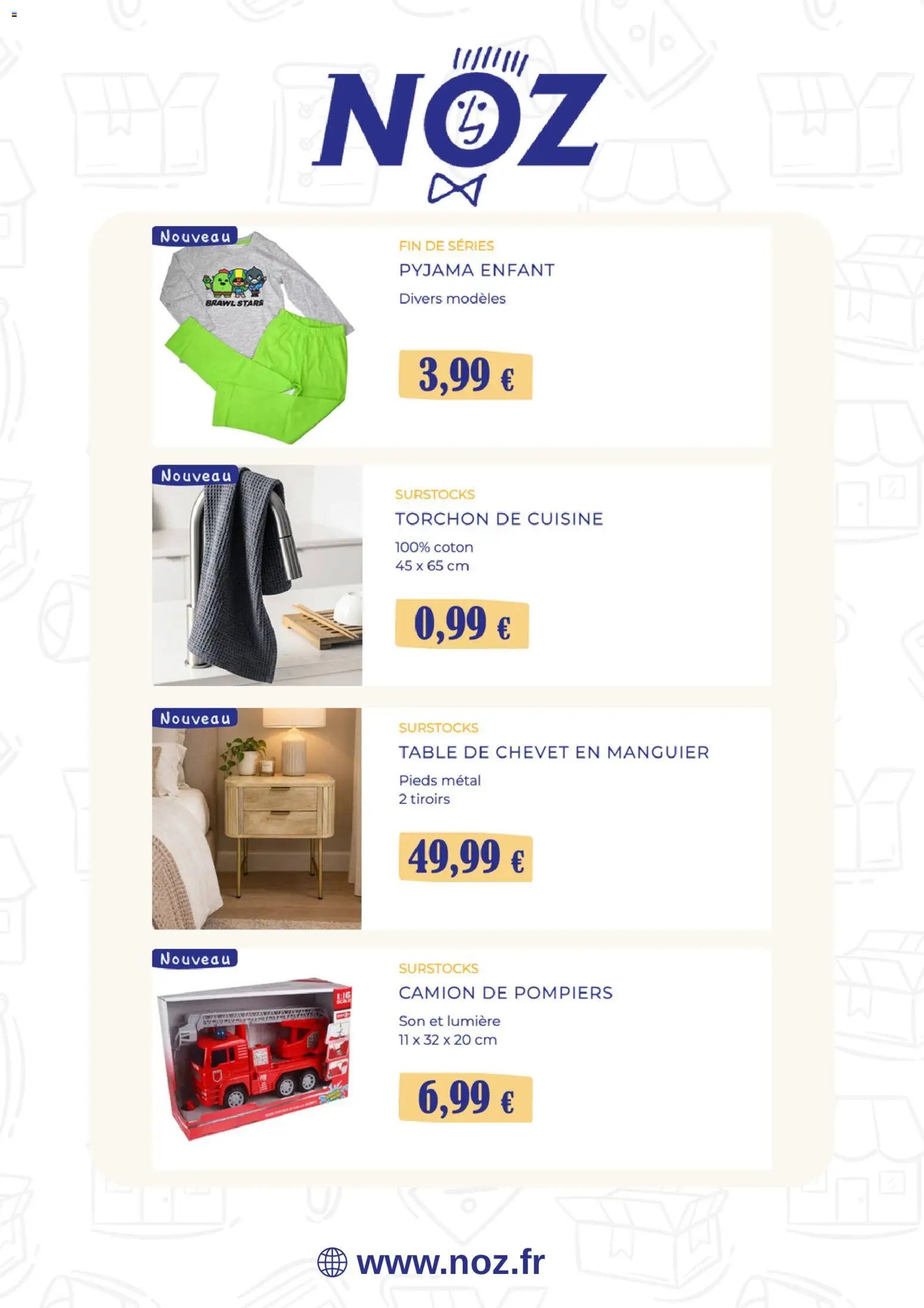 NOZ catalogue 09/10/2026 - nouveau prospectus