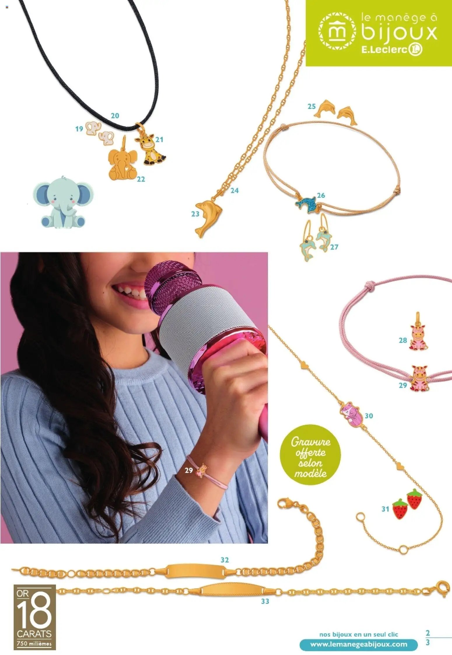E.Leclerc catalogue à partir du 17/02/2026 Bijoux enfants