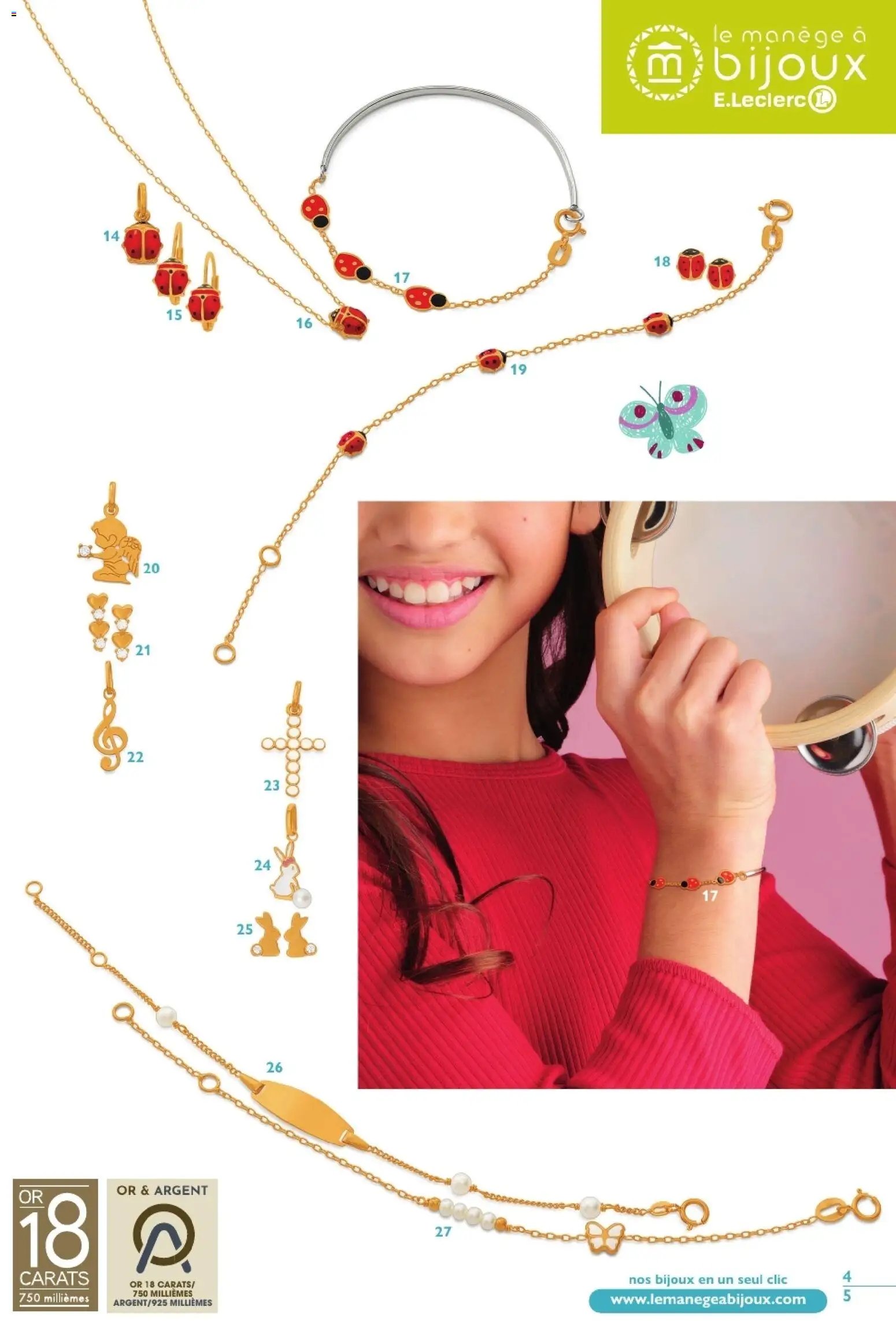 E.Leclerc catalogue à partir du 17/02/2026 Bijoux enfants