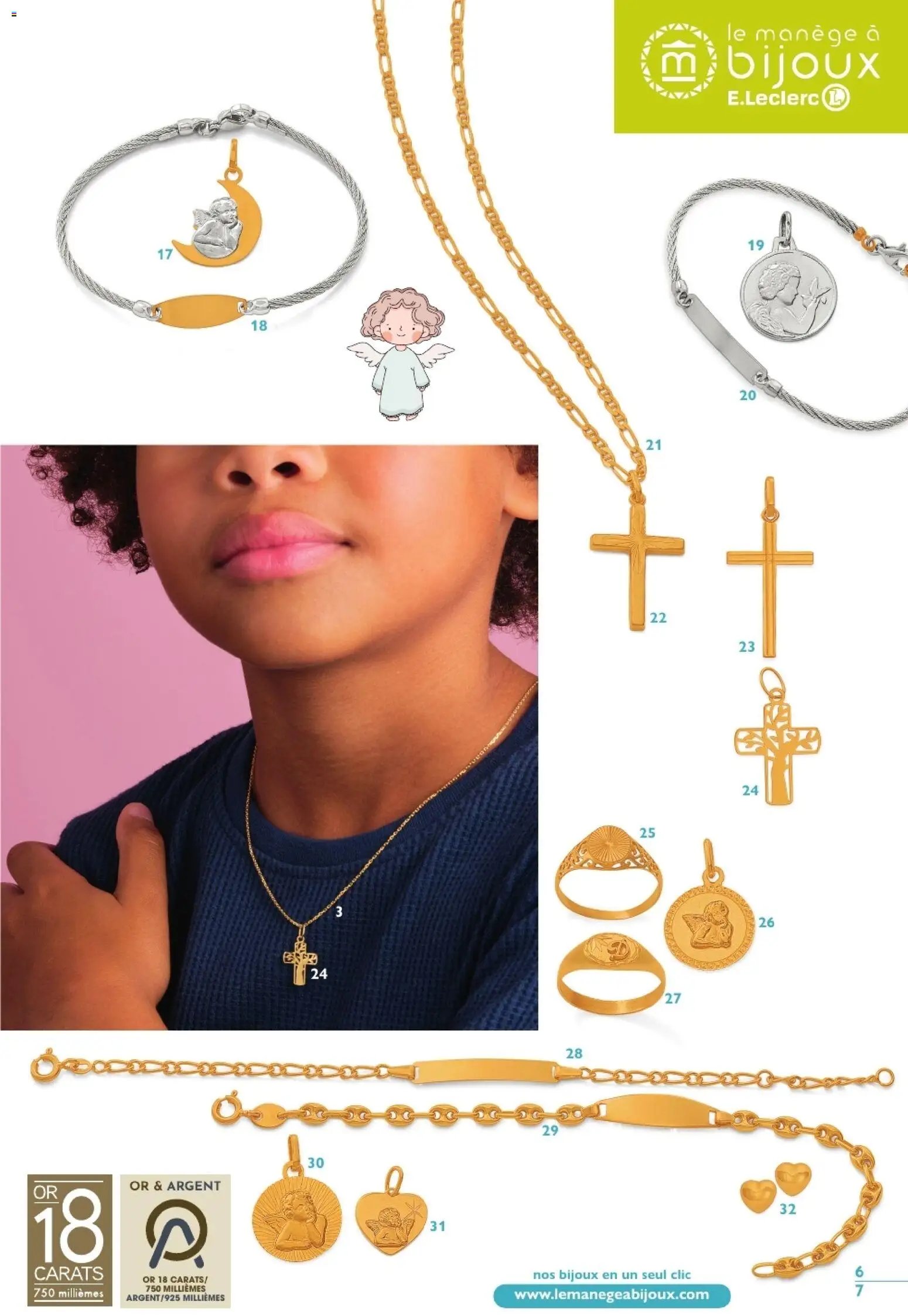E.Leclerc catalogue à partir du 17/02/2026 Bijoux enfants