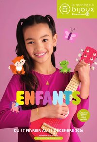 E.Leclerc catalogue à partir du 17/02/2026 Bijoux enfants