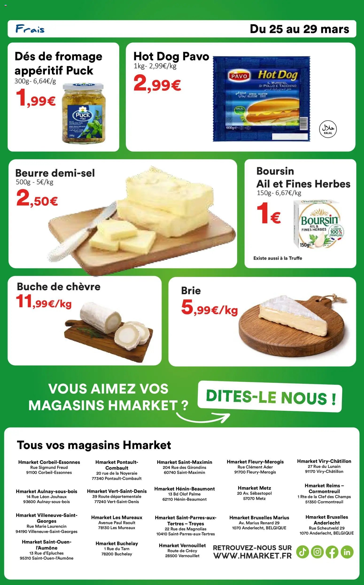 Hmarket catalogue à partir du 23/03/2026 Hmarket catalogue