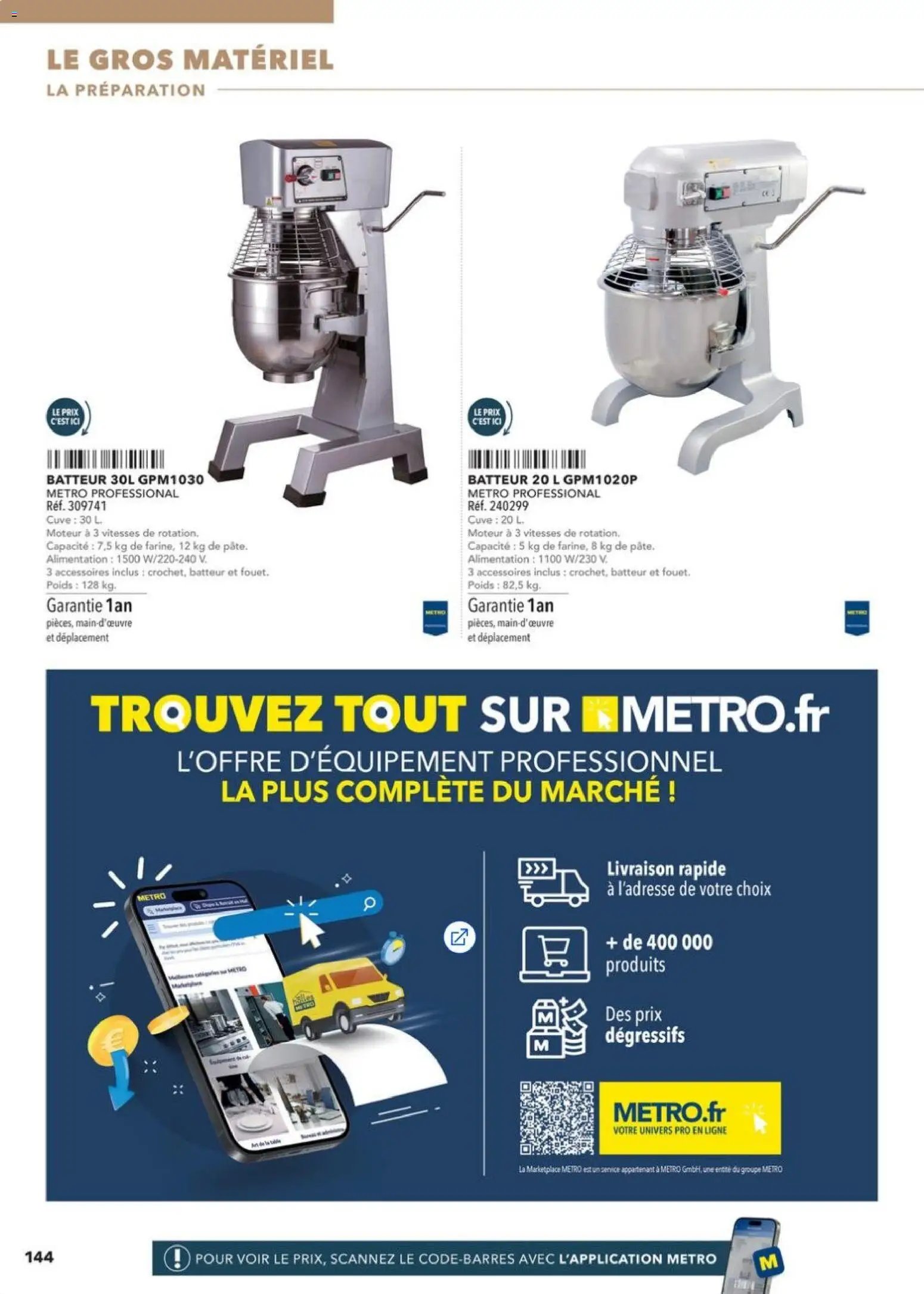METRO catalogue à partir du 08/02/2026 Boulangers Pâtissiers