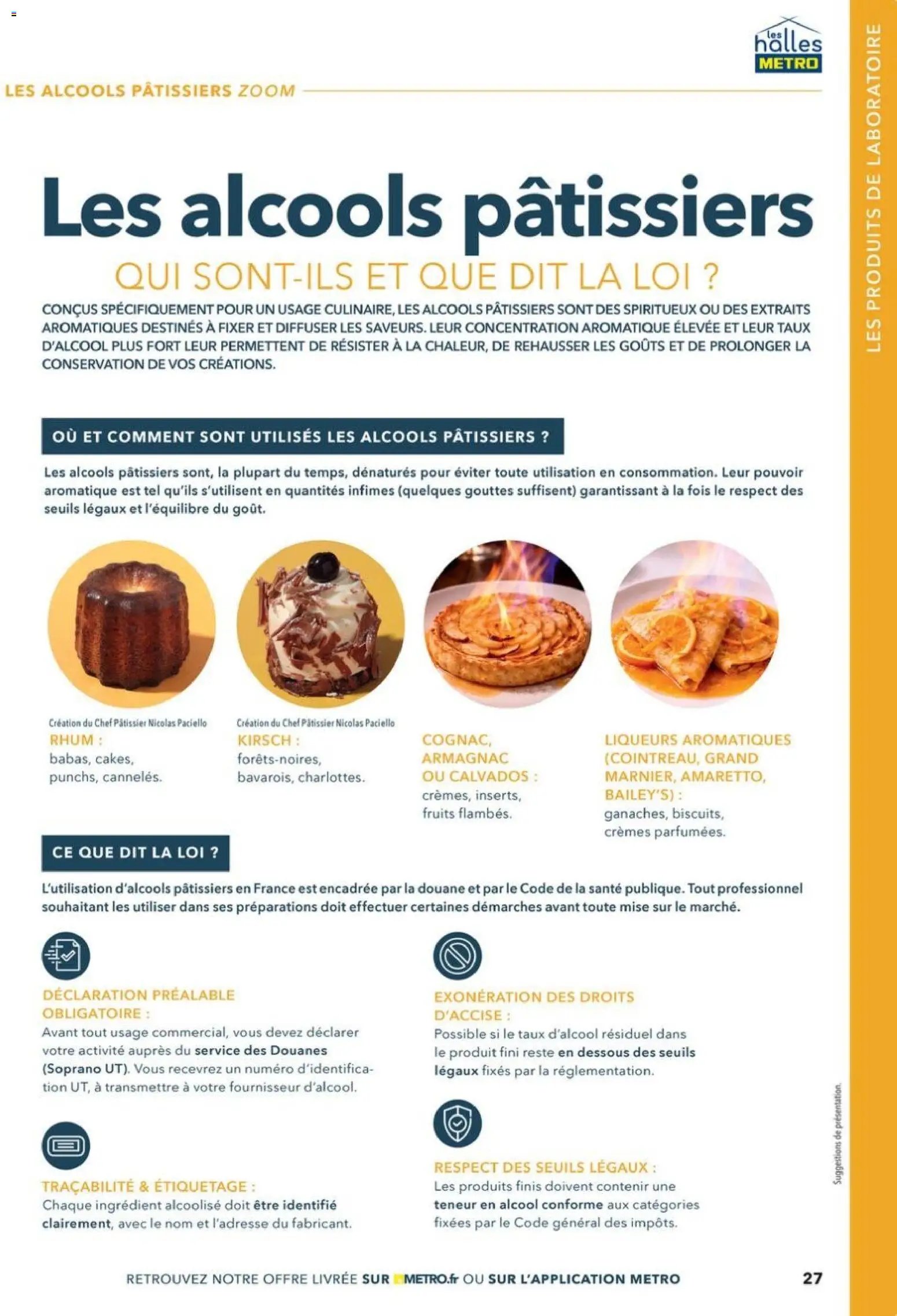 METRO catalogue à partir du 08/02/2026 Boulangers Pâtissiers