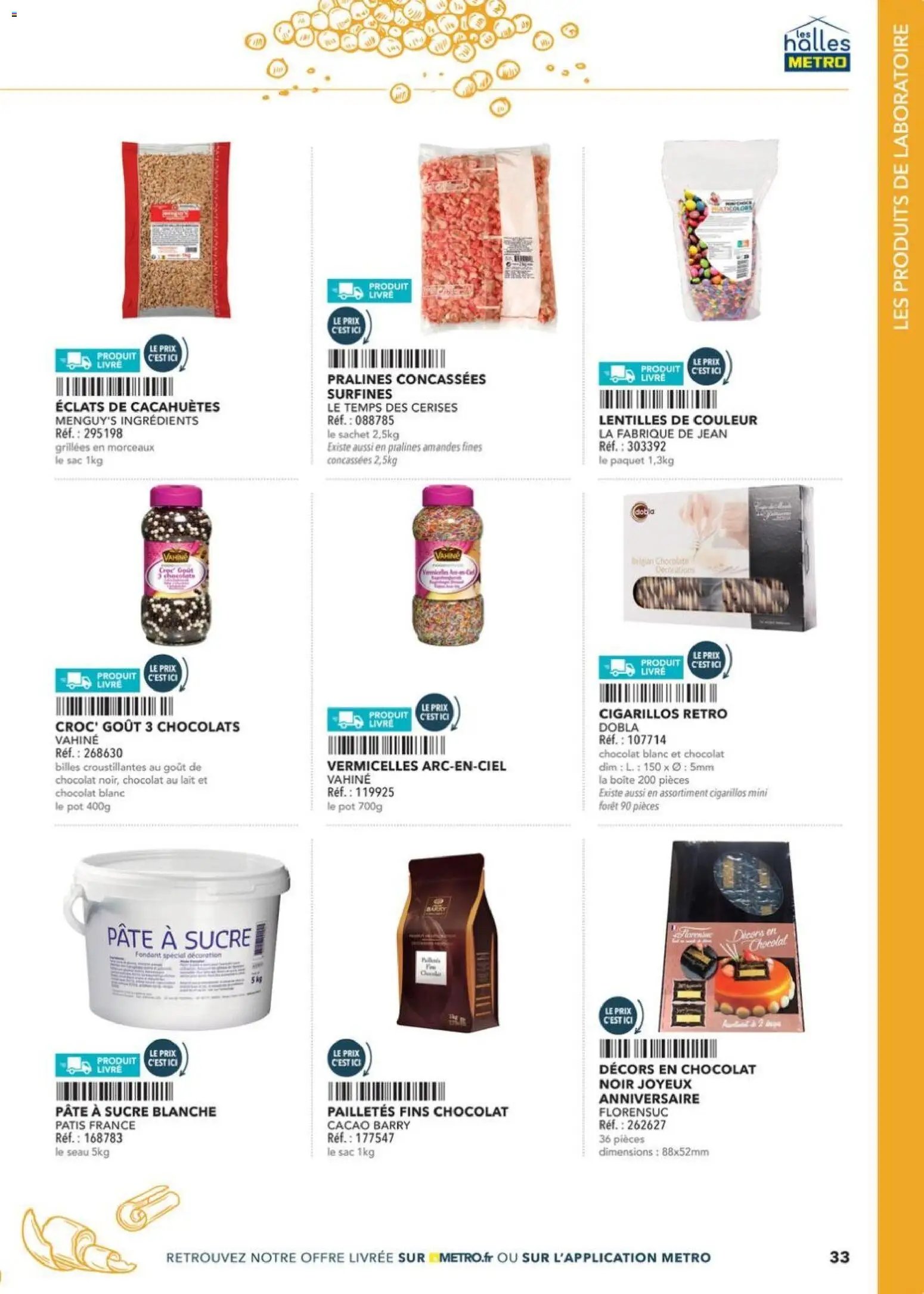 METRO catalogue à partir du 08/02/2026 Boulangers Pâtissiers
