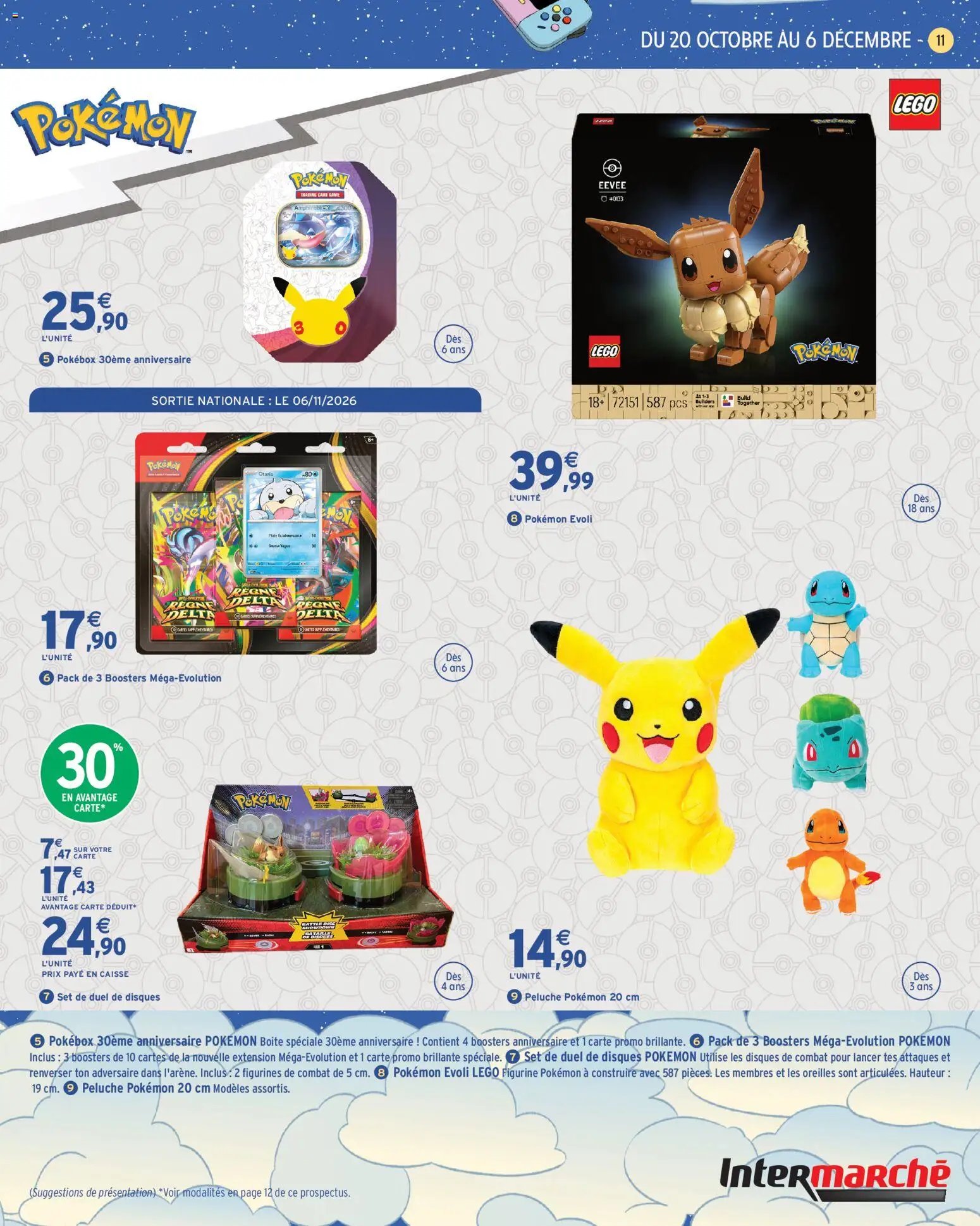 Intermarché Noël 2026 catalogue 20/10 - 06/12