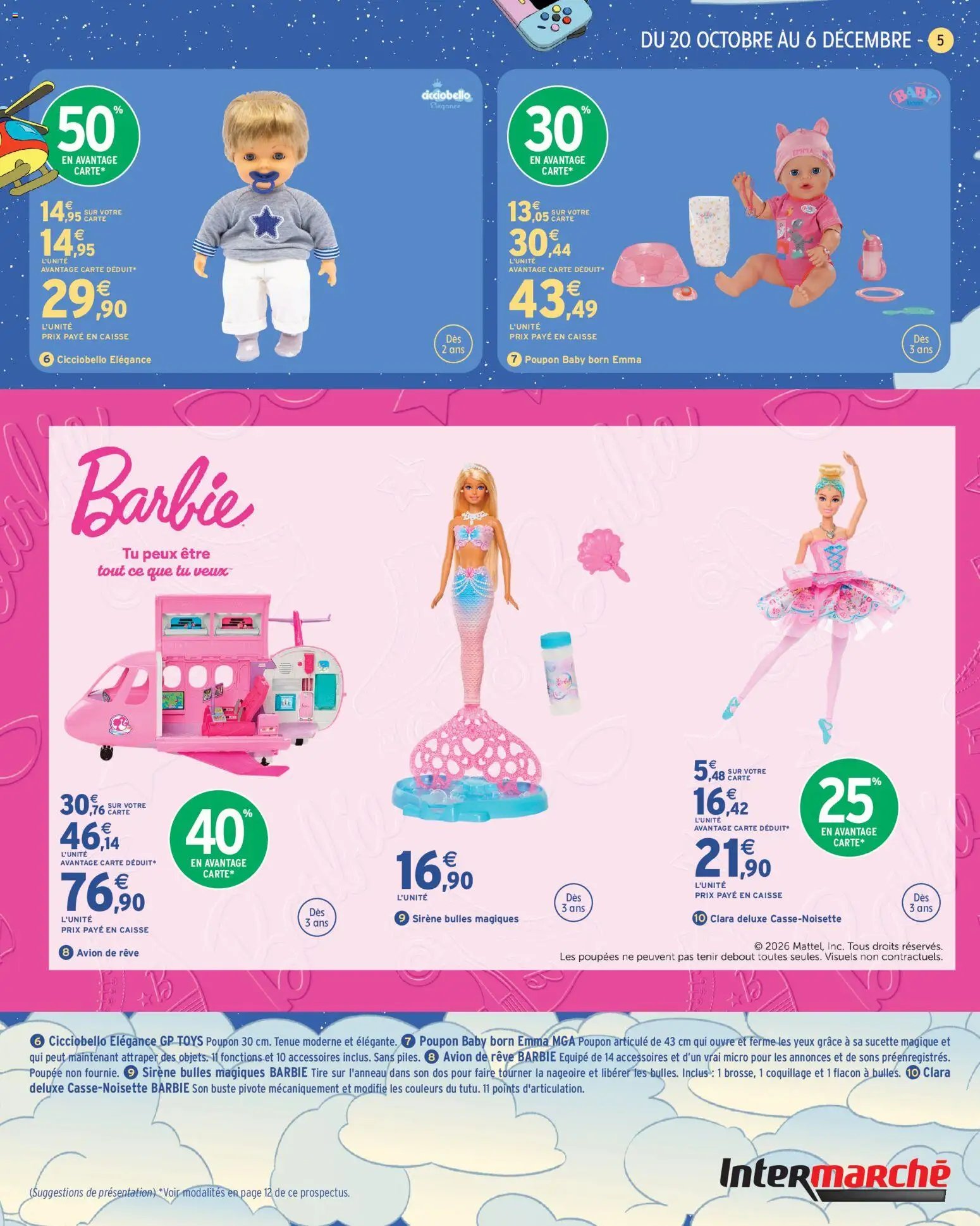 Intermarché Noël 2026 catalogue 20/10 - 06/12