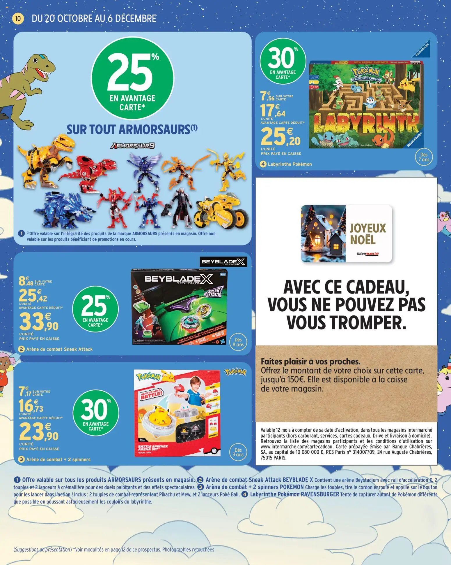 Intermarché Noël 2026 catalogue 20/10 - 06/12