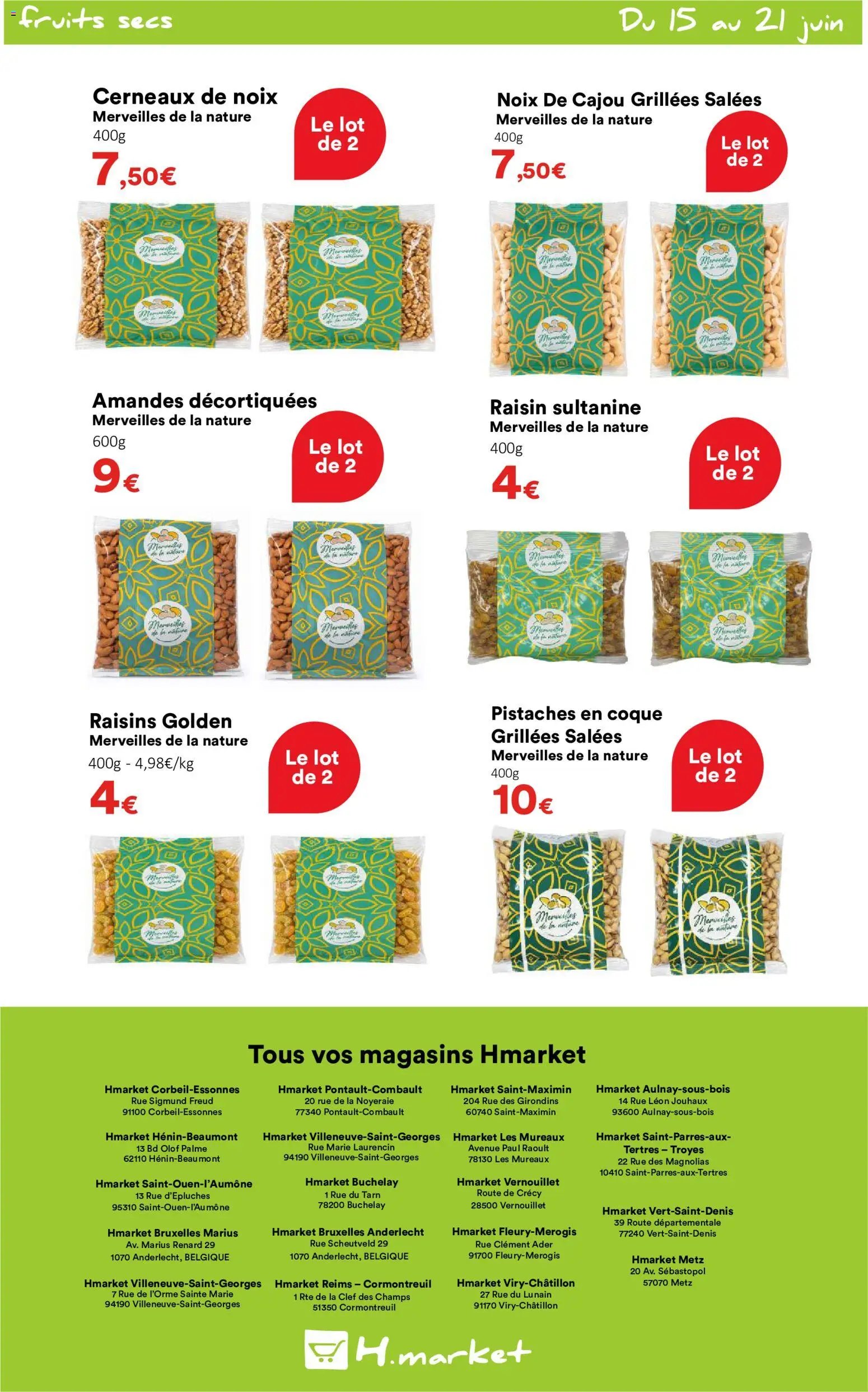Hmarket catalogue à partir du 15/06/2026 Hmarket catalogue