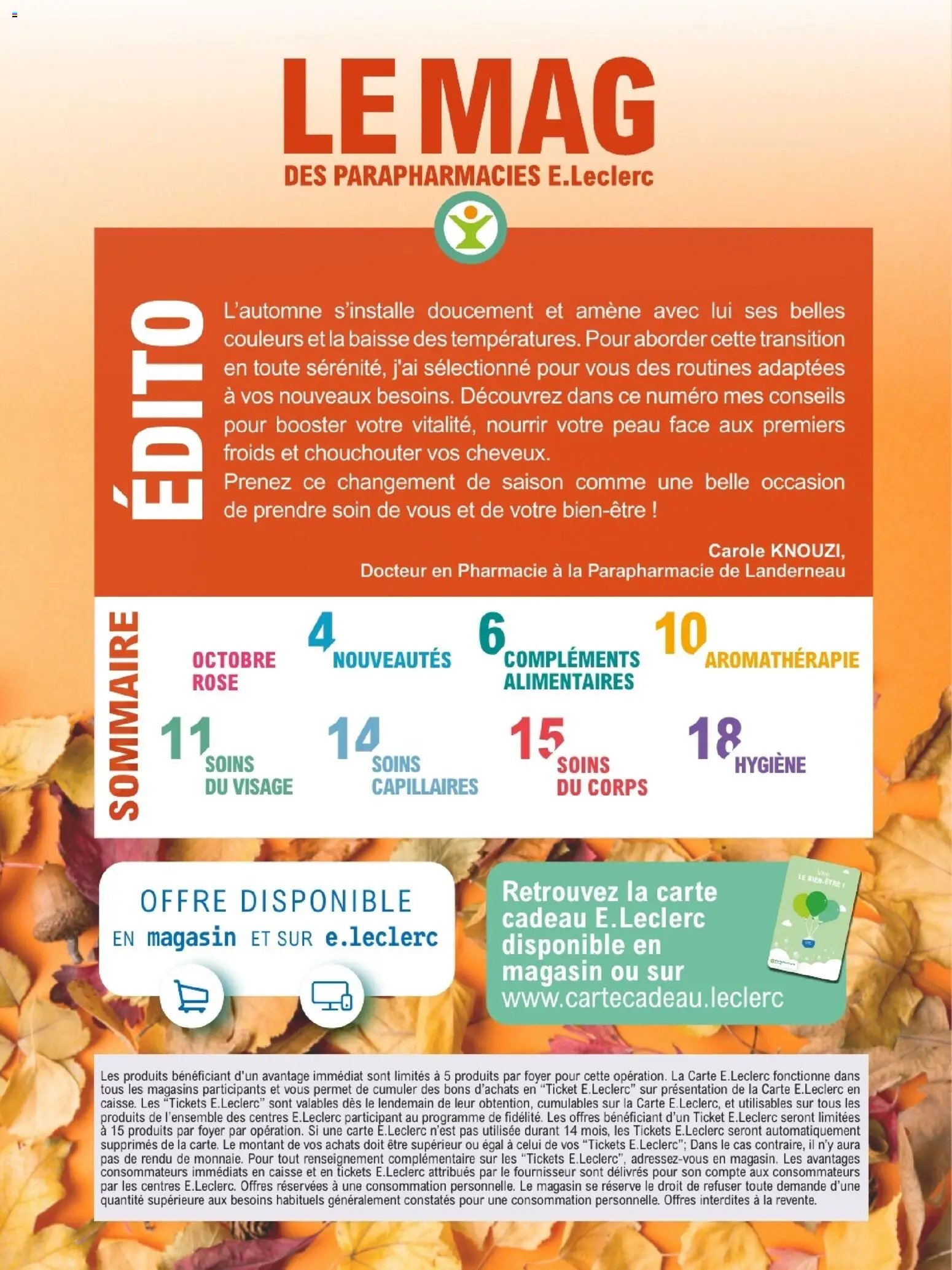 Catalogue Leclerc à venir 06/10/2026 » Prospectus de la semaine prochaine