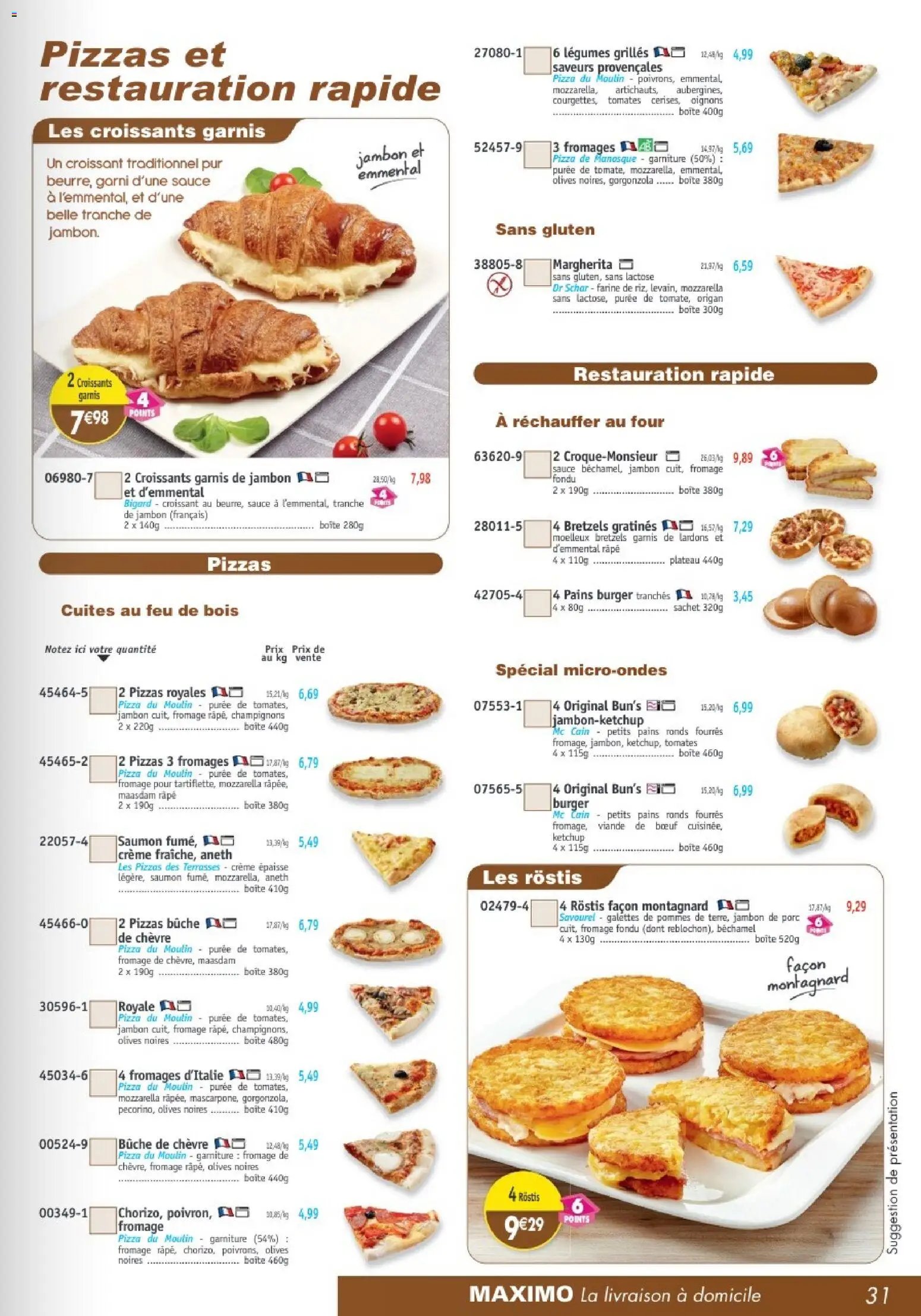 Maximo catalogue à partir du 27/03/2026 Maximo catalogue