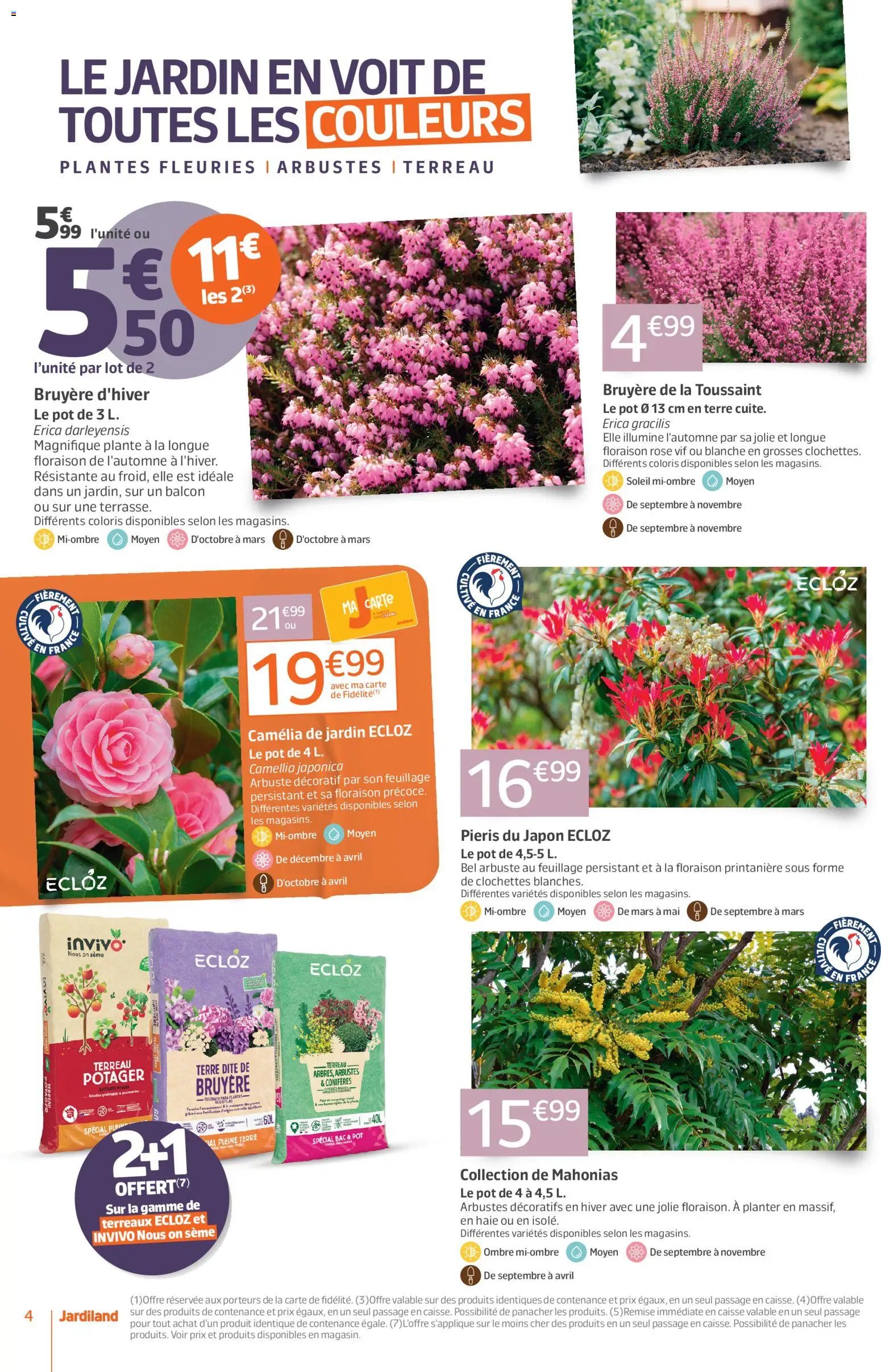 Jardiland catalogue 21/10/2026 - nouveau prospectus