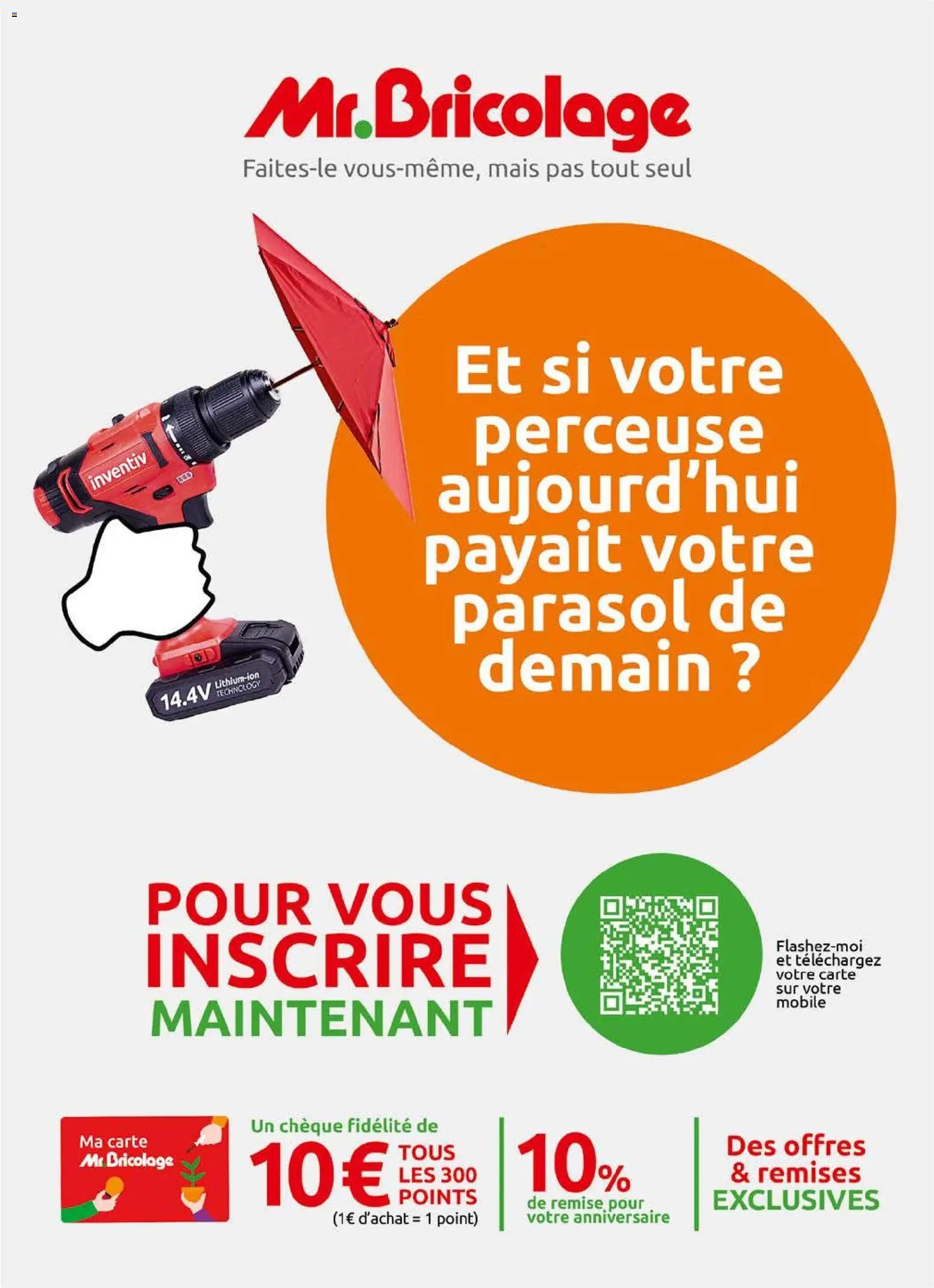 Mr. Bricolage catalogue à partir du 01/04/2026 Mr. Bricolage Printemps 2026