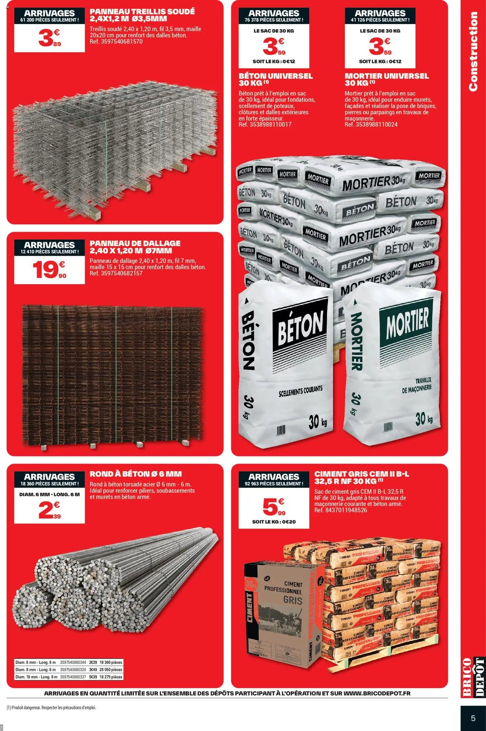 Brico Dépôt catalogue à partir du 05/06/2026 Brico Dépôt catalogue