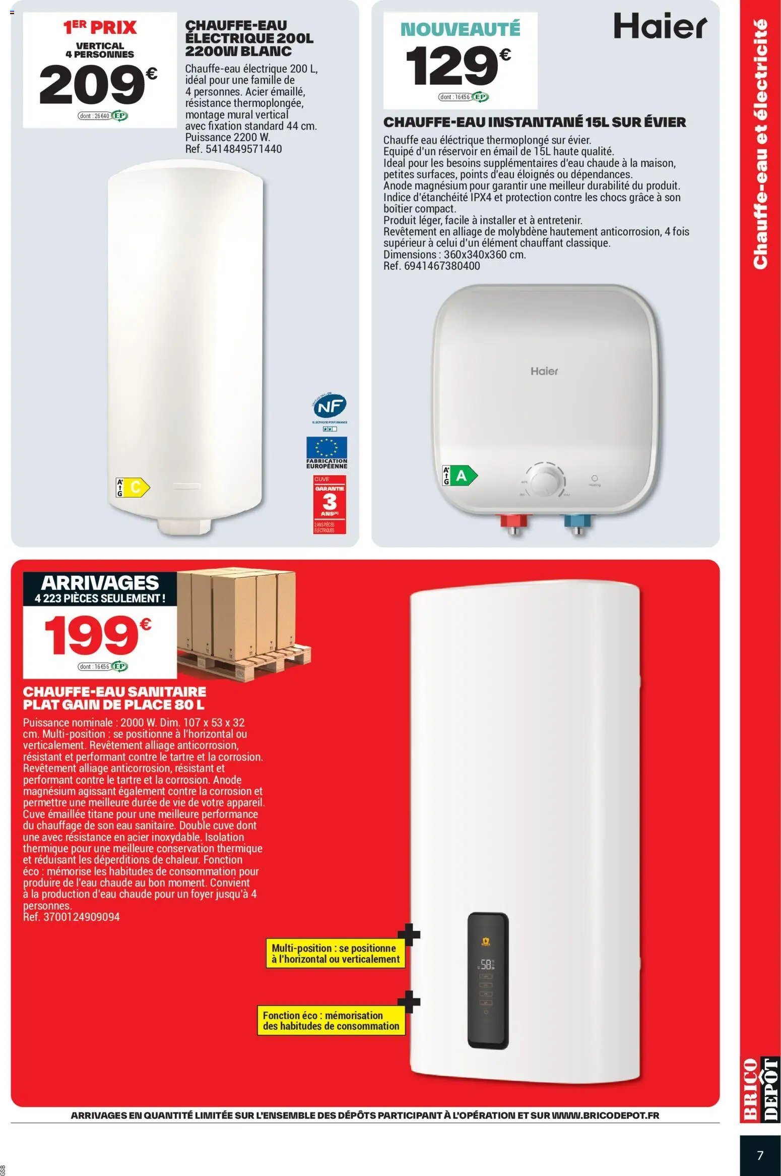 Brico Dépôt catalogue à partir du 05/06/2026 Brico Dépôt catalogue