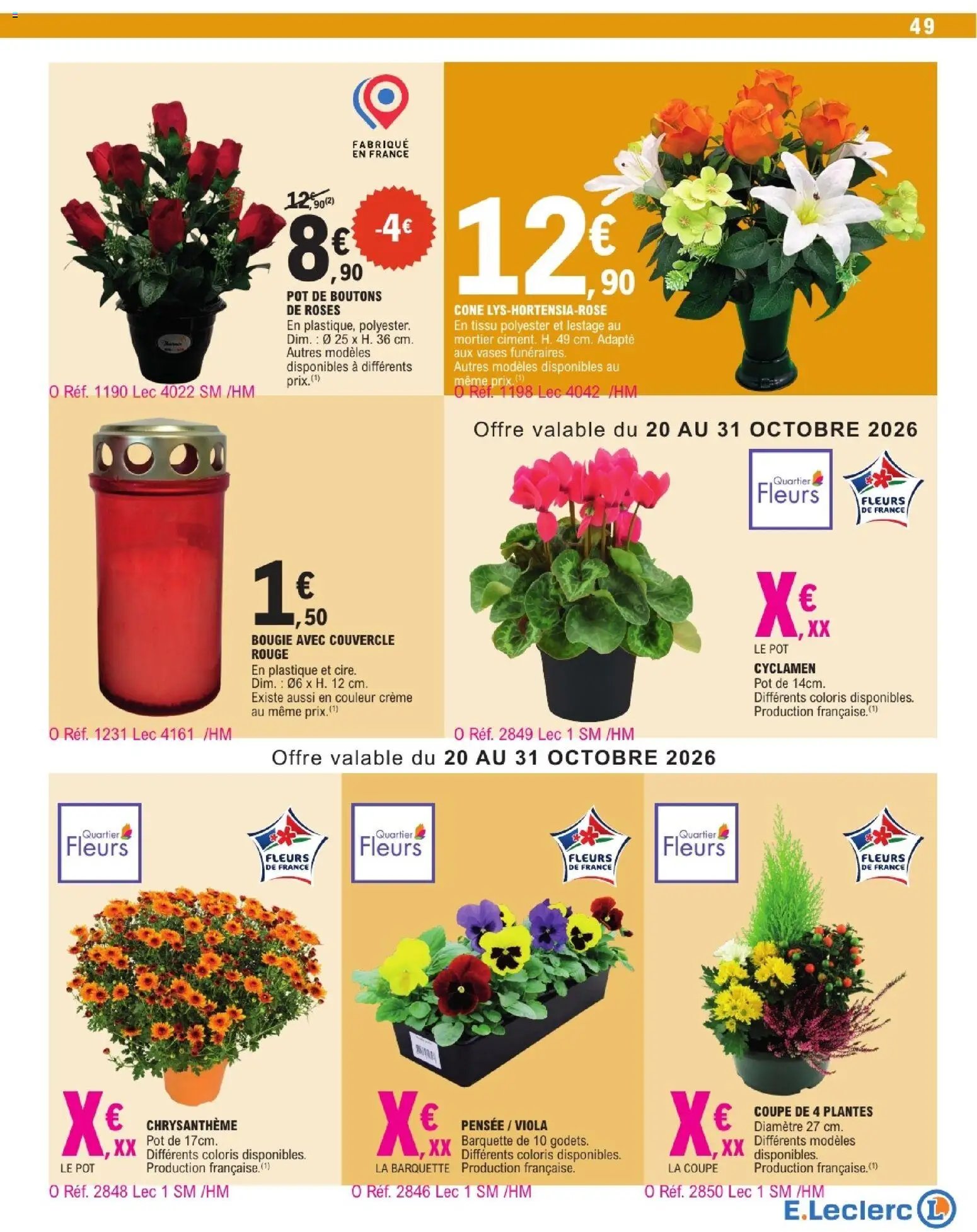 Catalogue E.Leclerc HALLOWEEN 2026 🎃 Prospectus, promo