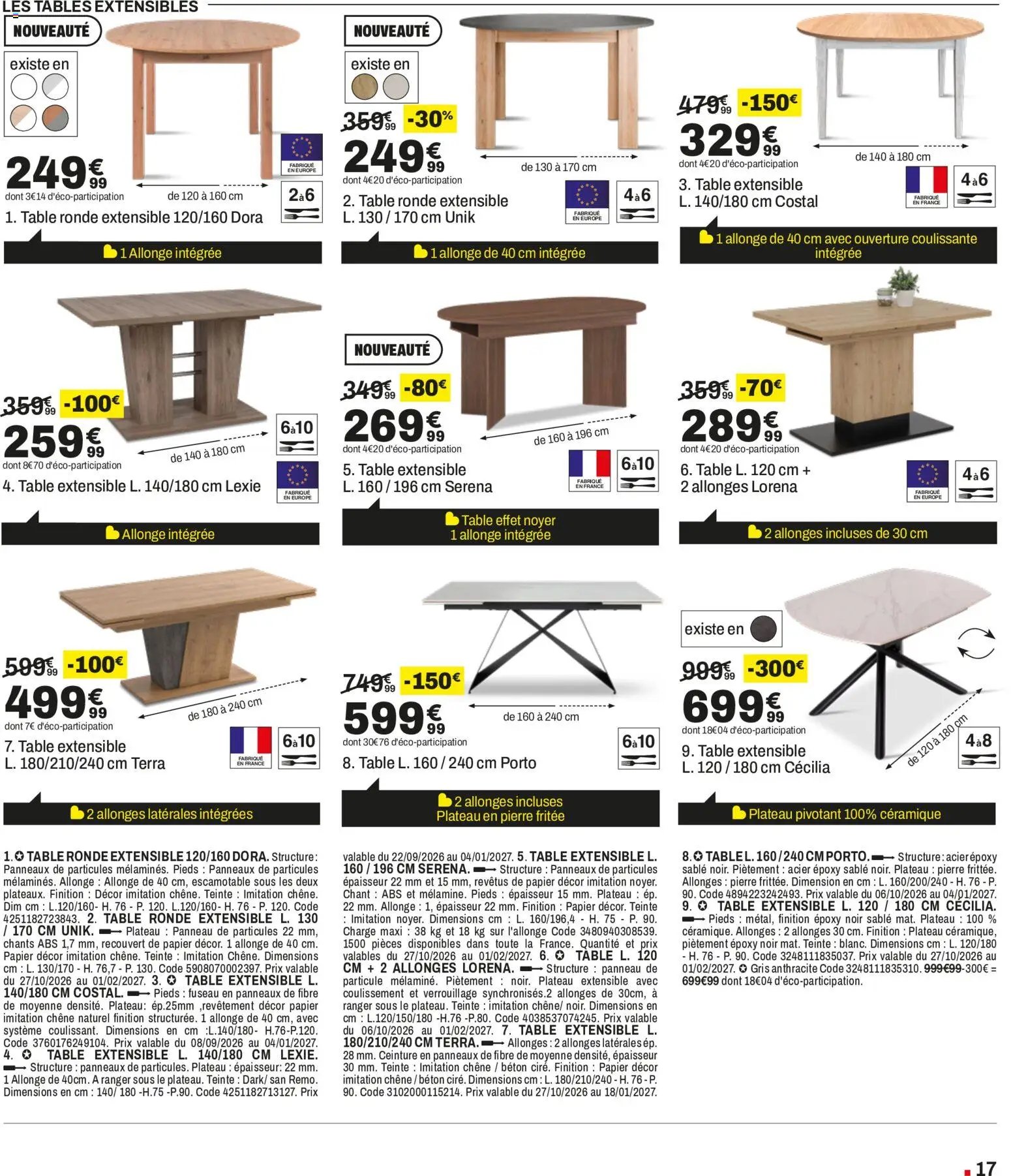 But catalogue 27/10/2026 - nouveau prospectus