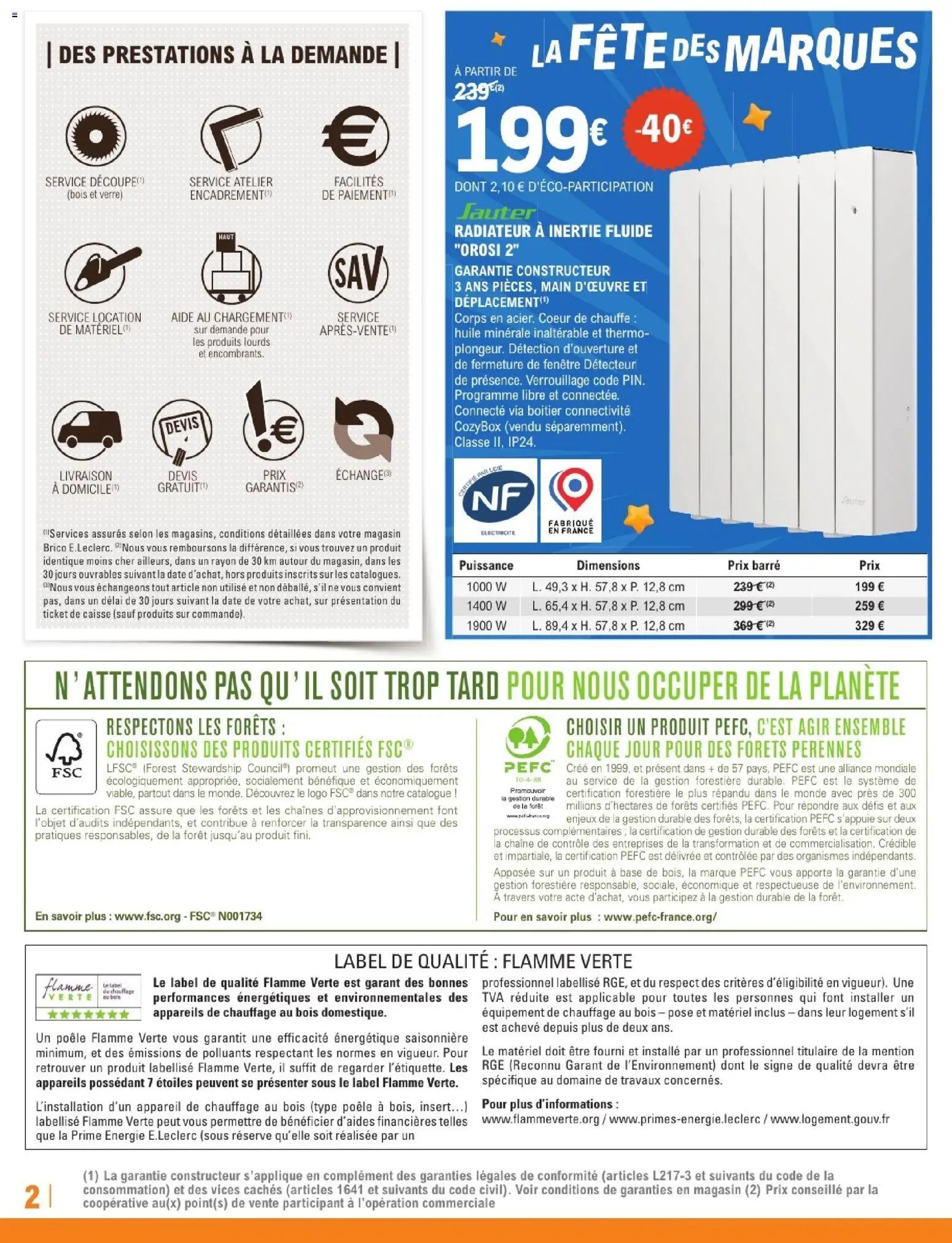 Brico E.Leclerc catalogue 27/10/2026 - nouveau prospectus