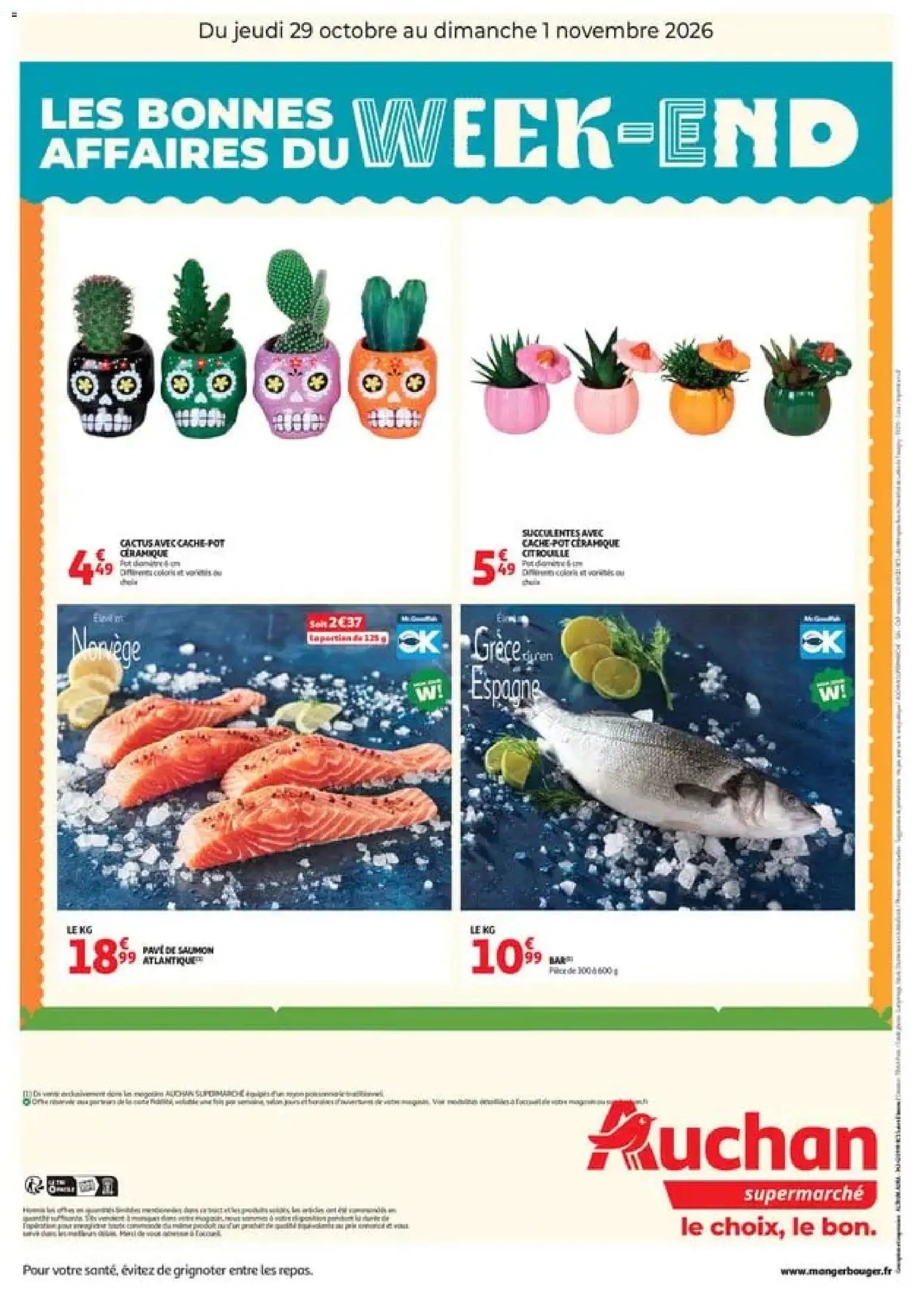 Catalogue Auchan à venir 29/10/2026 » Prospectus Octobre