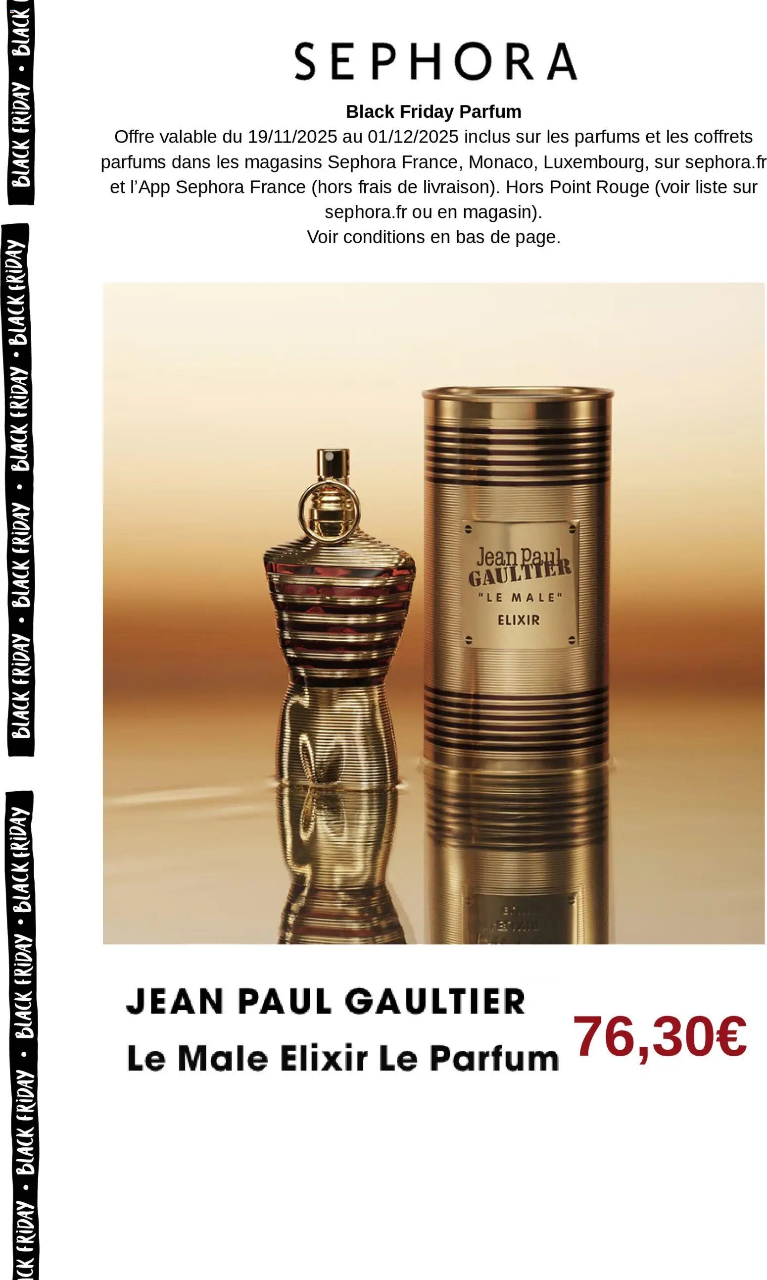 Sephora catalogue à partir du 24/11/2025 Black Friday