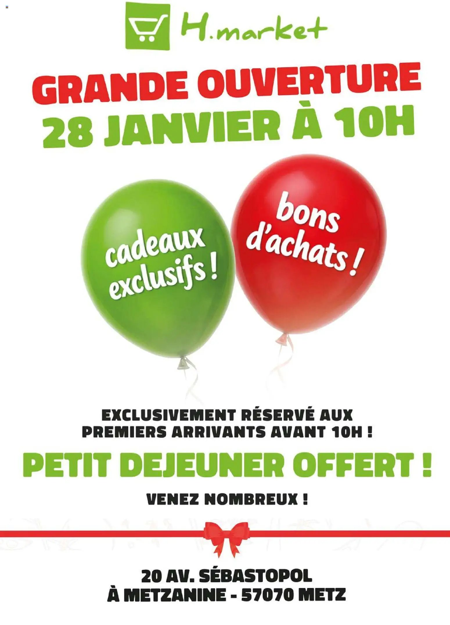 Hmarket catalogue à partir du 28/01/2026 Catalogue