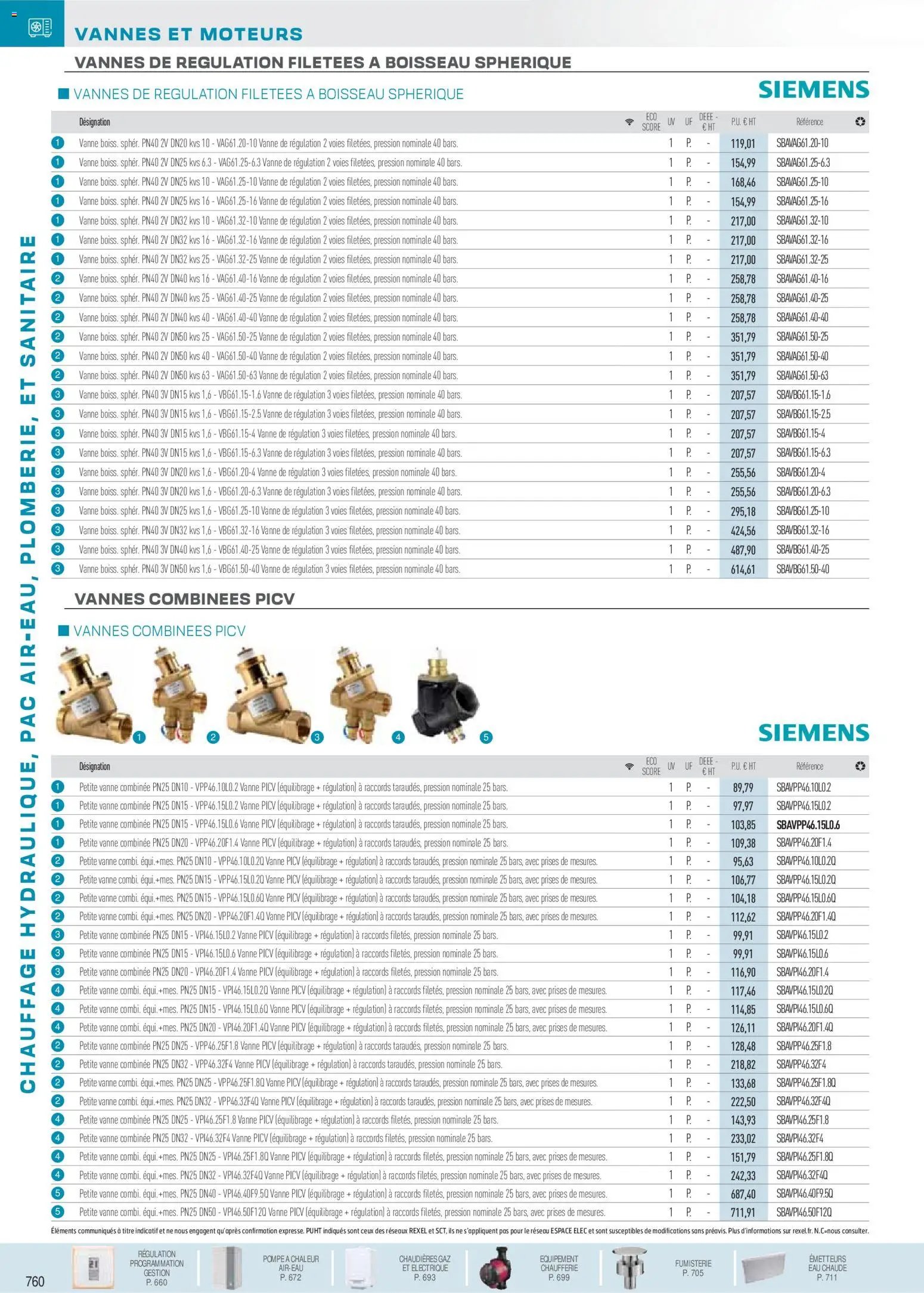 Rexel catalogue à partir du 01/12/2025 Chauffage Hydraulique, PAC Air-Eau, Plomberie et Sanitaire