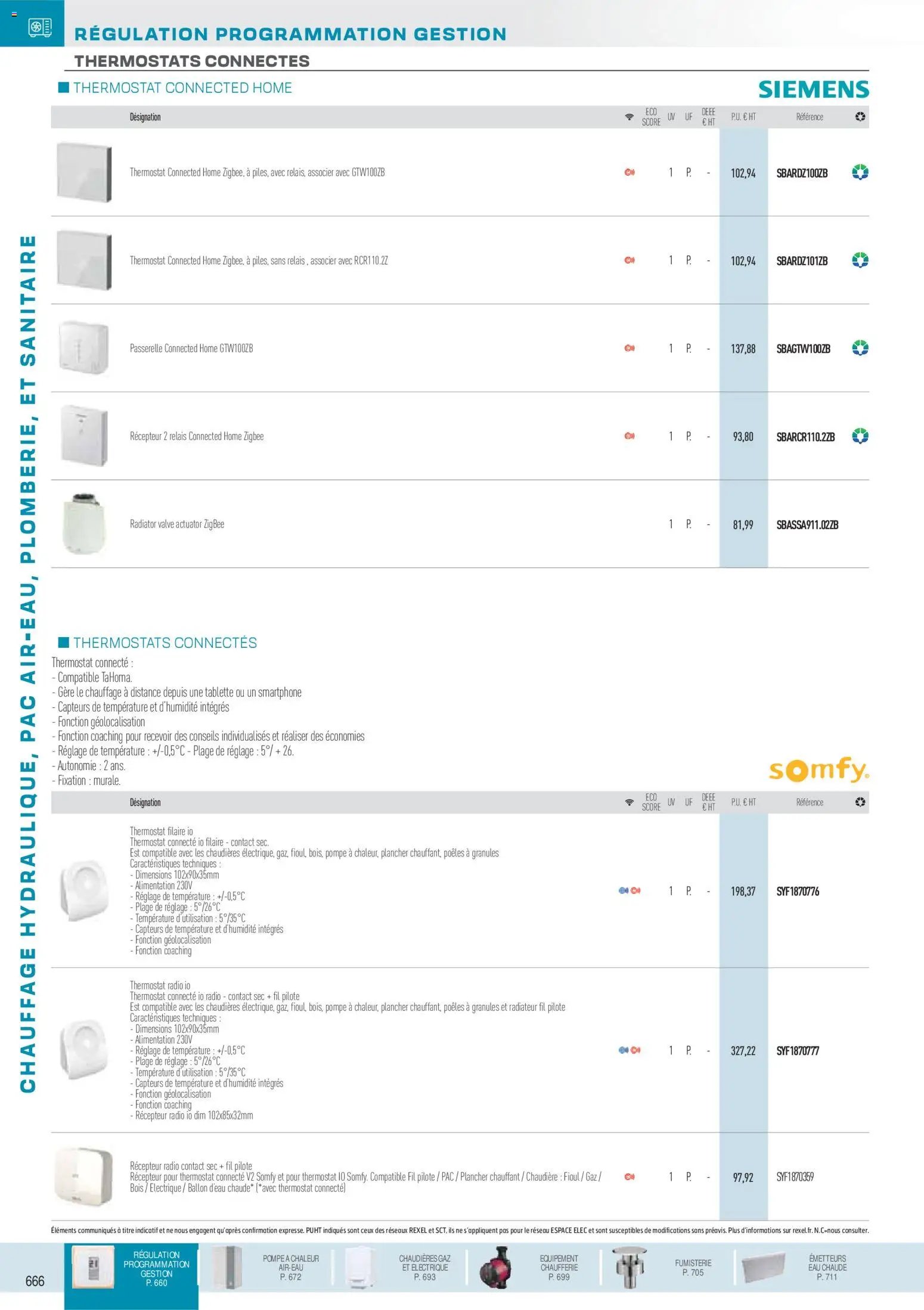 Rexel catalogue à partir du 01/12/2025 Chauffage Hydraulique, PAC Air-Eau, Plomberie et Sanitaire
