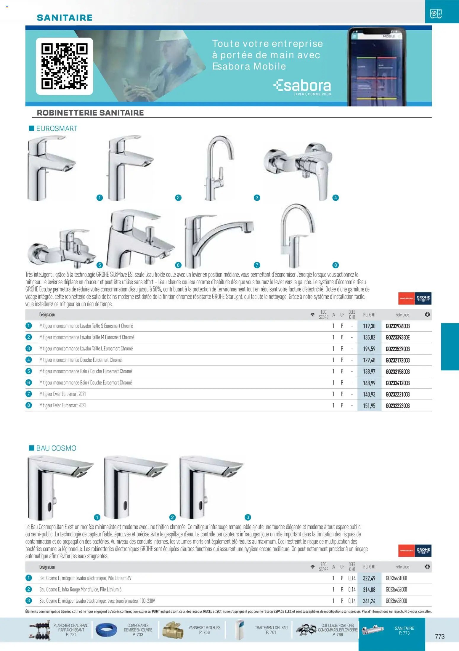 Rexel catalogue à partir du 01/12/2025 Chauffage Hydraulique, PAC Air-Eau, Plomberie et Sanitaire