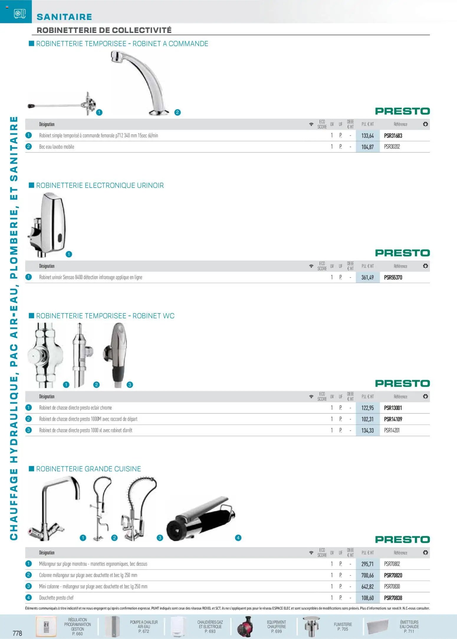 Rexel catalogue à partir du 01/12/2025 Chauffage Hydraulique, PAC Air-Eau, Plomberie et Sanitaire