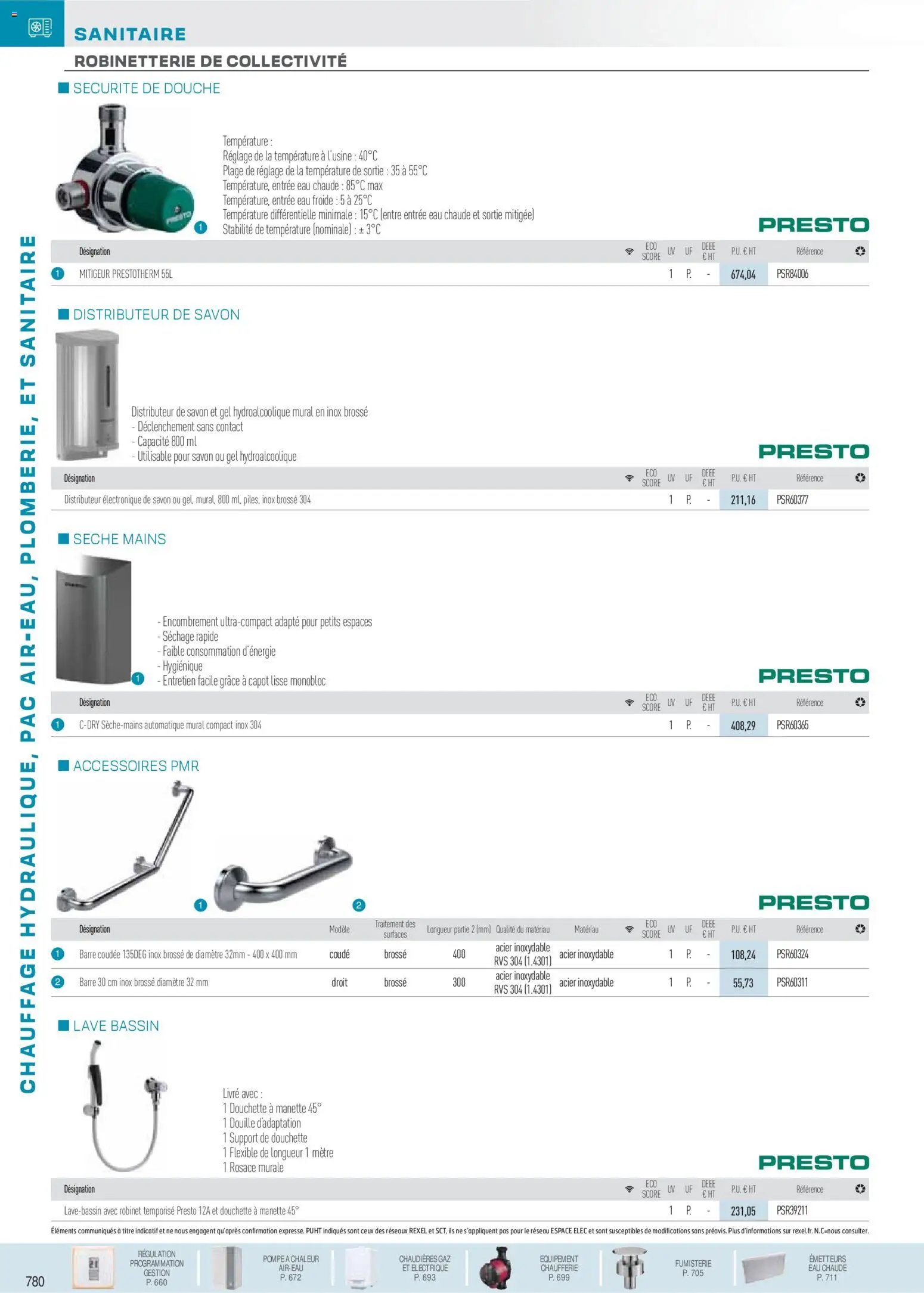 Rexel catalogue à partir du 01/12/2025 Chauffage Hydraulique, PAC Air-Eau, Plomberie et Sanitaire