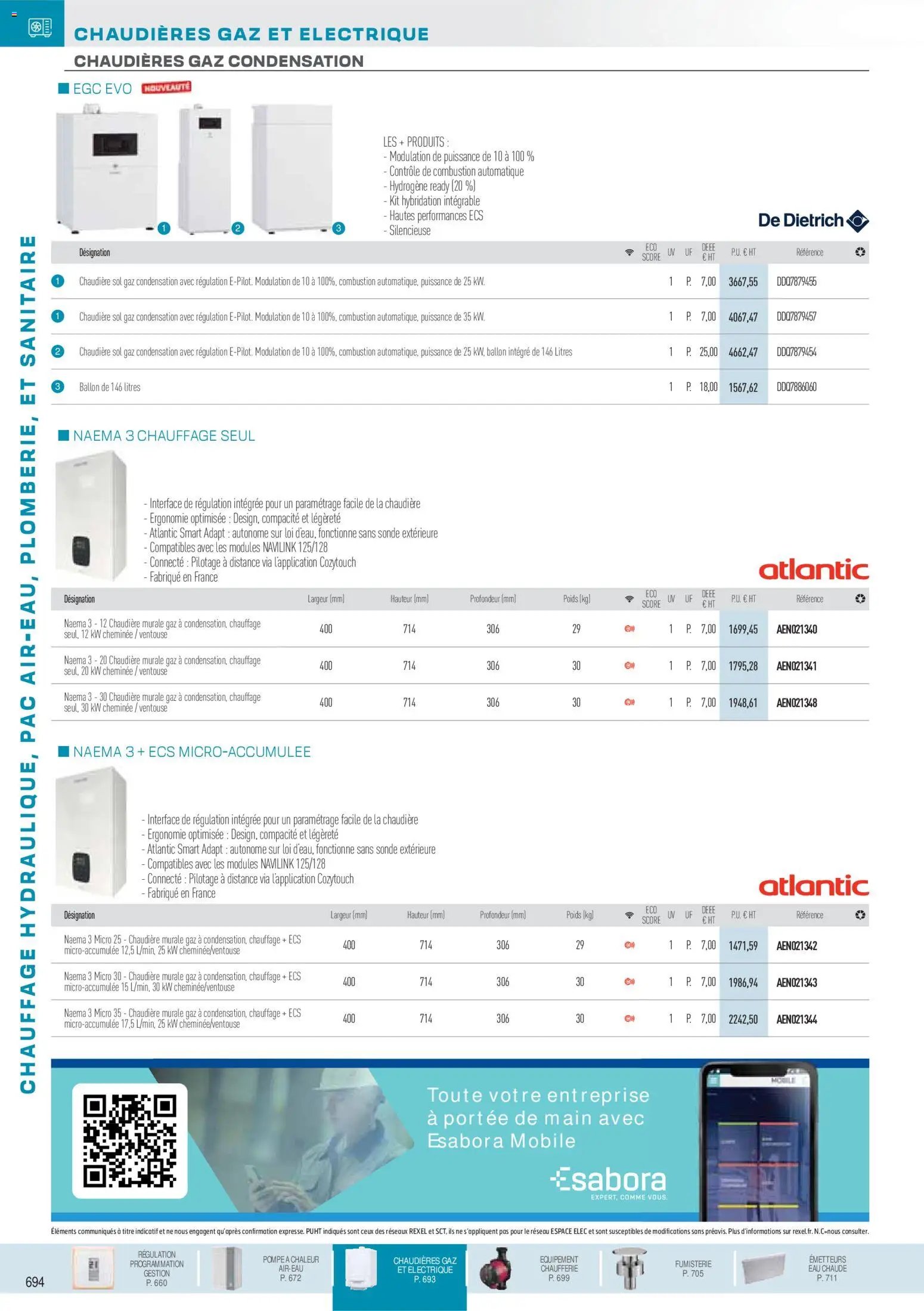 Rexel catalogue à partir du 01/12/2025 Chauffage Hydraulique, PAC Air-Eau, Plomberie et Sanitaire
