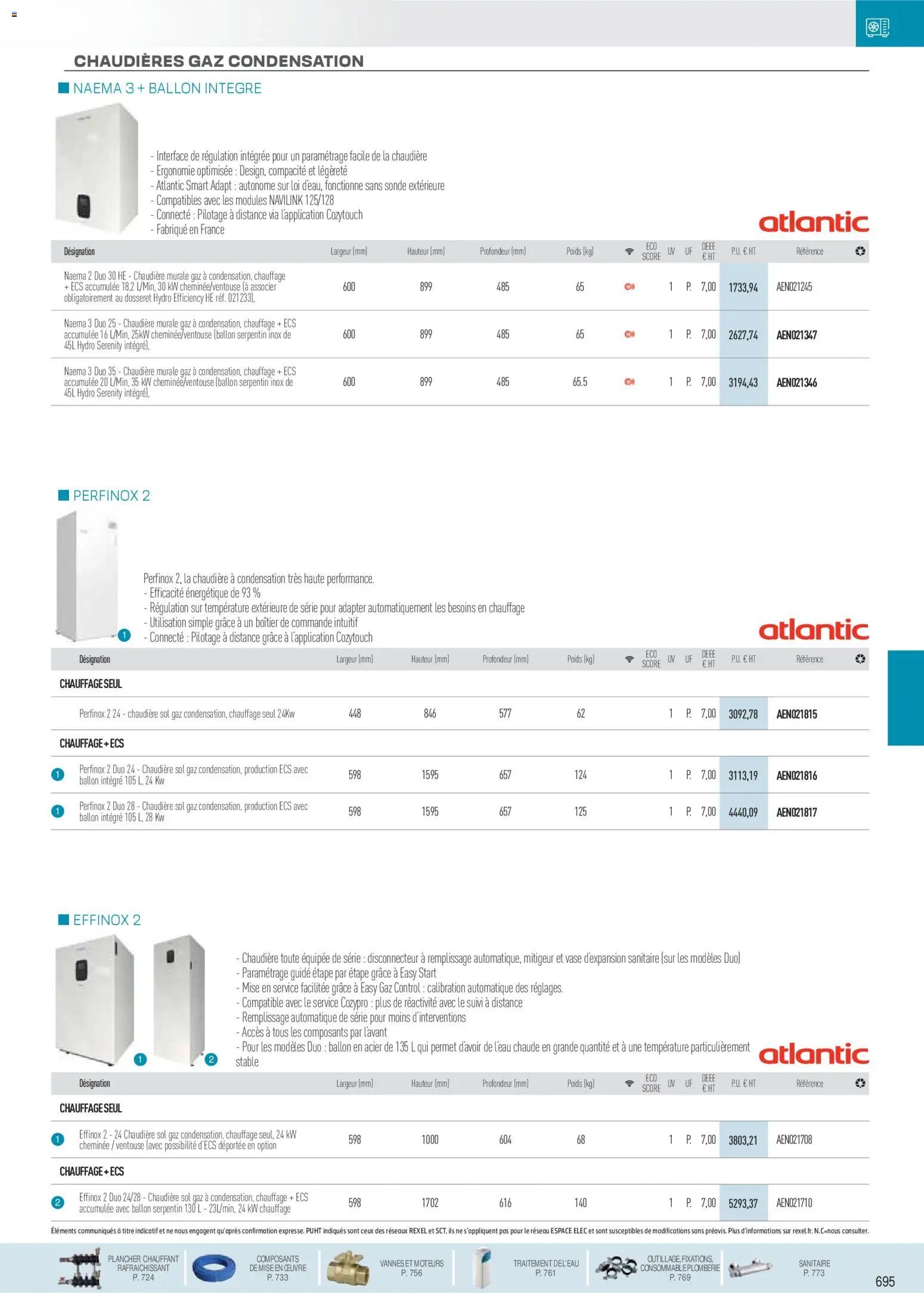 Rexel catalogue à partir du 01/12/2025 Chauffage Hydraulique, PAC Air-Eau, Plomberie et Sanitaire
