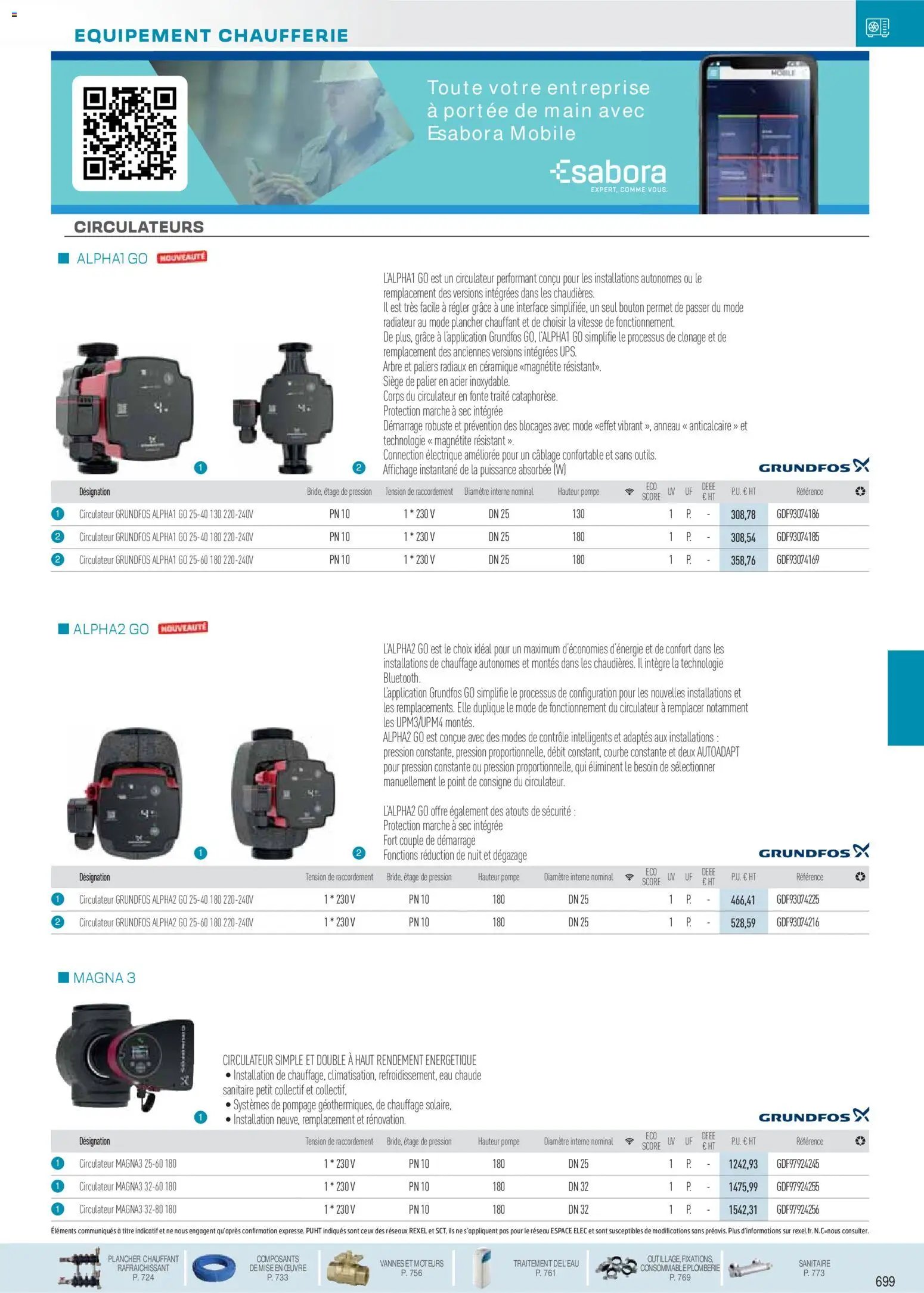 Rexel catalogue à partir du 01/12/2025 Chauffage Hydraulique, PAC Air-Eau, Plomberie et Sanitaire