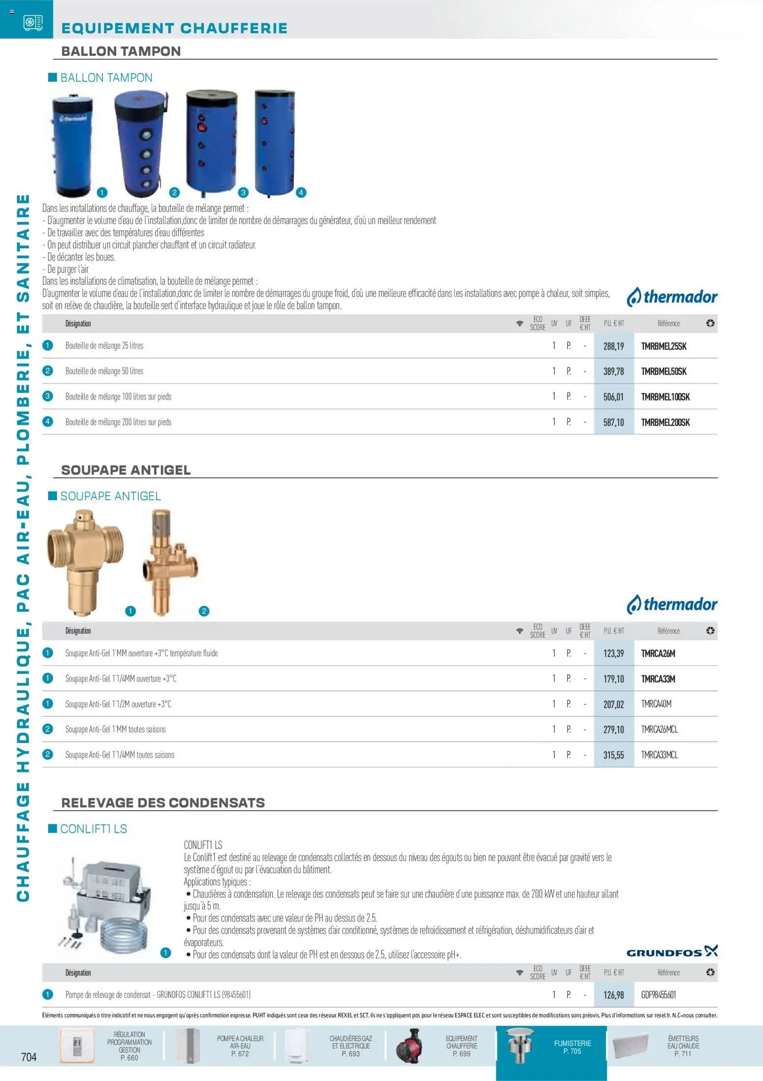 Rexel catalogue à partir du 01/12/2025 Chauffage Hydraulique, PAC Air-Eau, Plomberie et Sanitaire