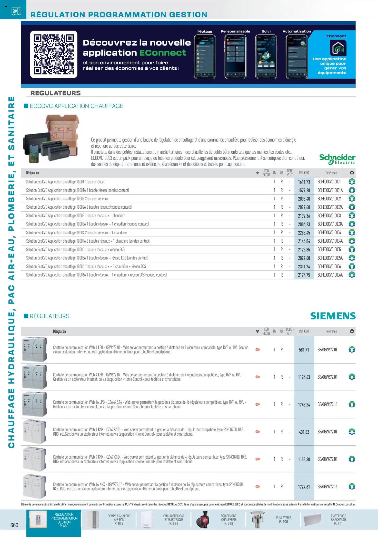 Rexel catalogue à partir du 01/12/2025 Chauffage Hydraulique, PAC Air-Eau, Plomberie et Sanitaire