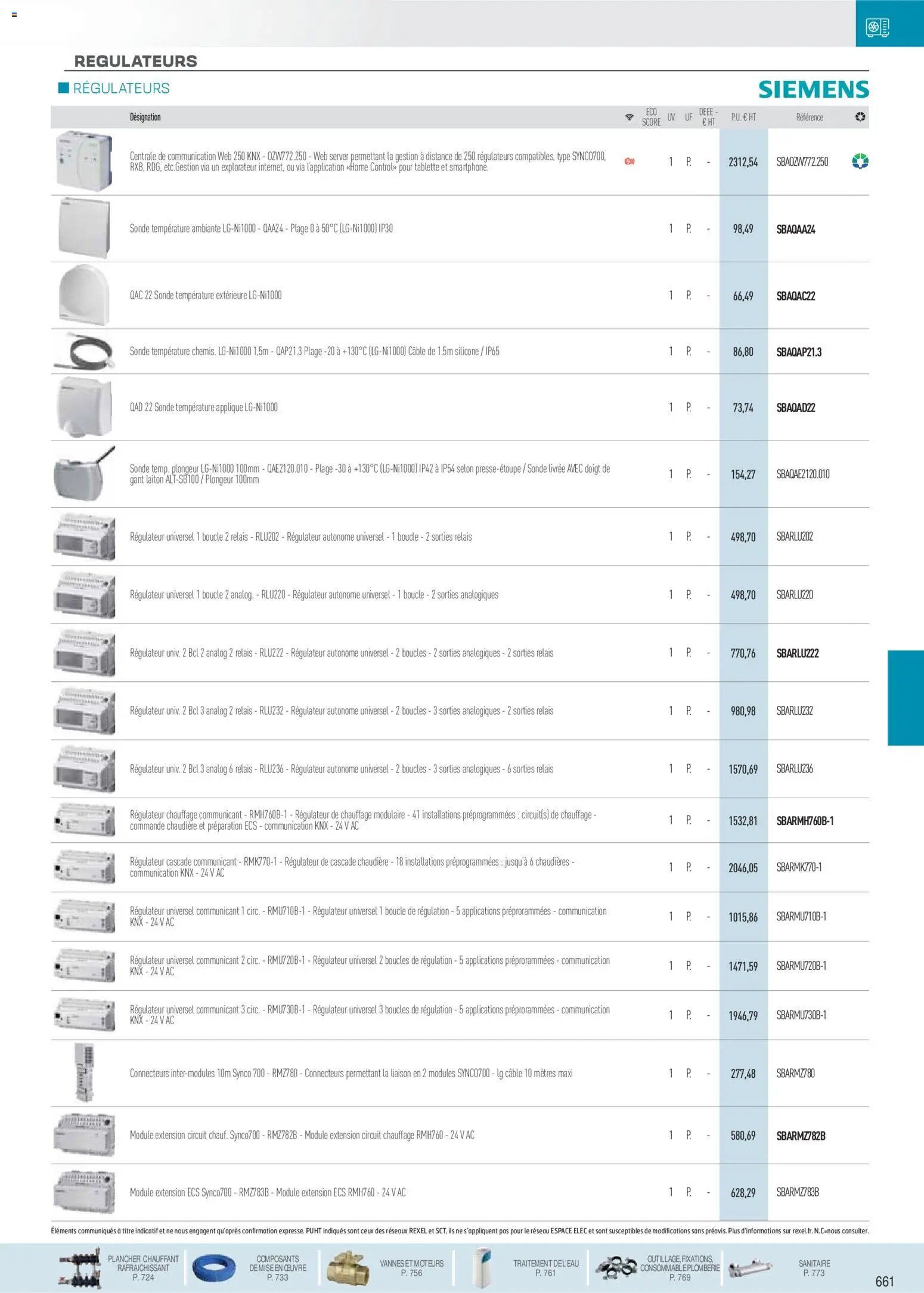 Rexel catalogue à partir du 01/12/2025 Chauffage Hydraulique, PAC Air-Eau, Plomberie et Sanitaire
