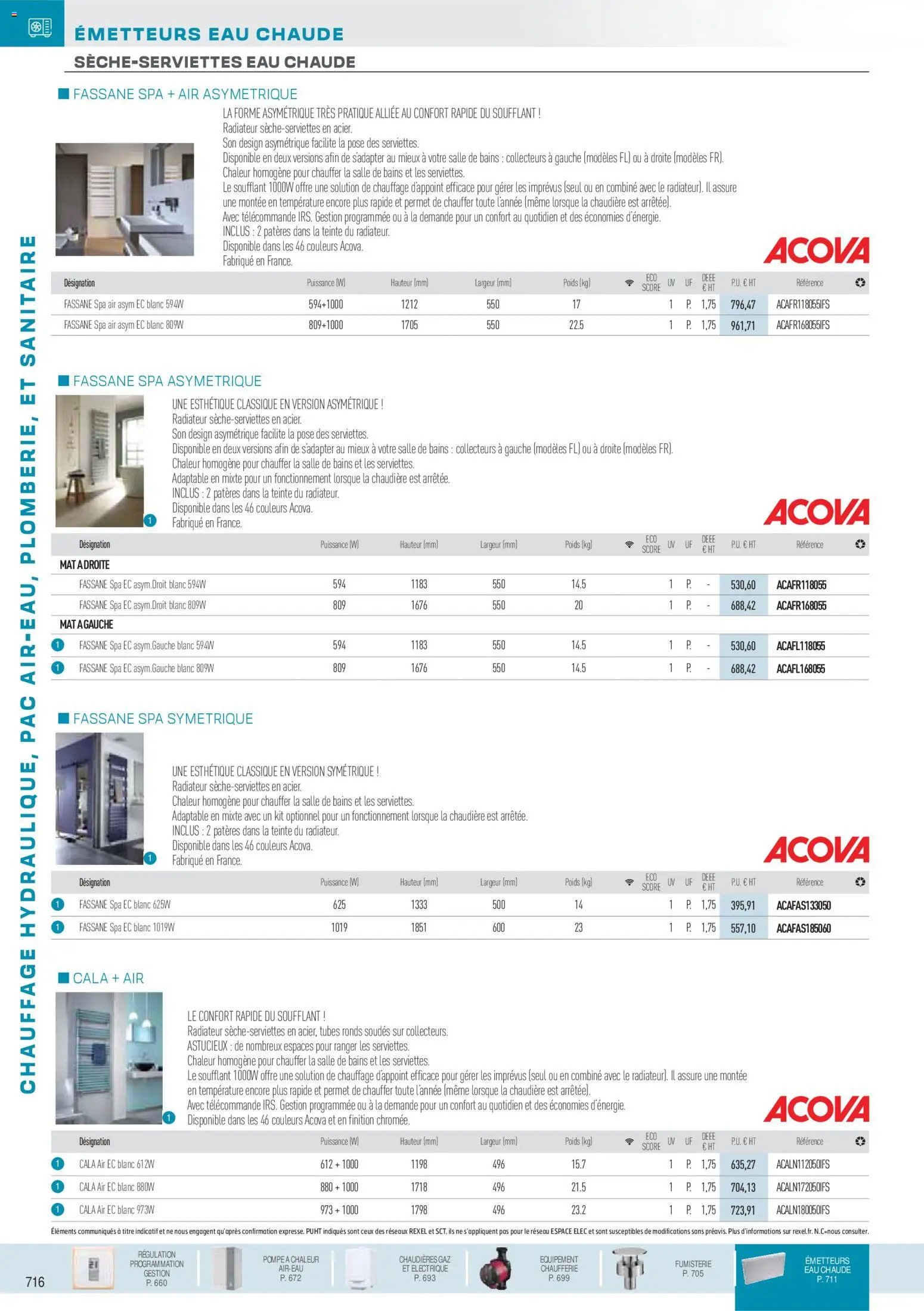 Rexel catalogue à partir du 01/12/2025 Chauffage Hydraulique, PAC Air-Eau, Plomberie et Sanitaire